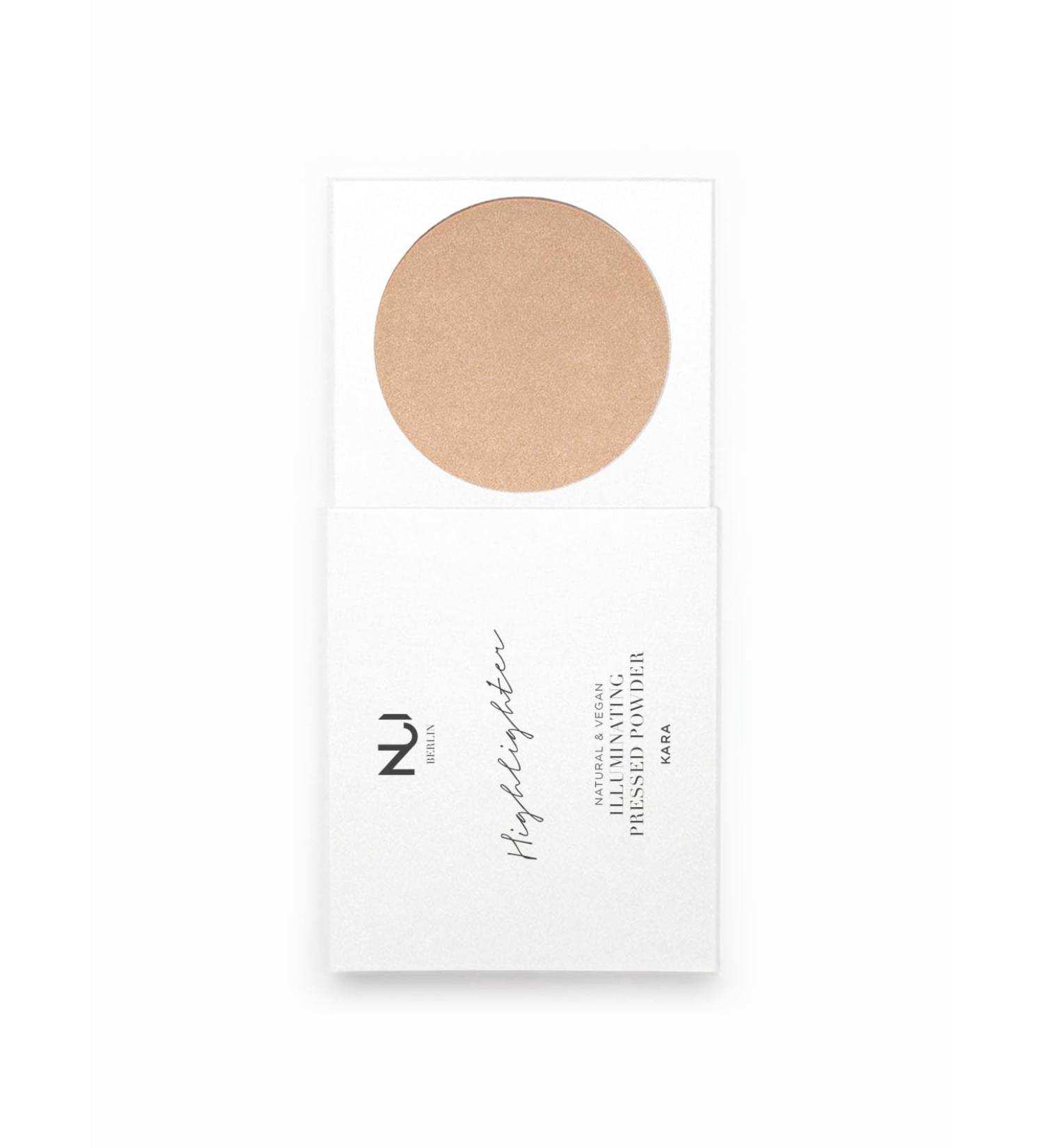 Nui Cosmetics Natural Illuminating Pressed Powder Kara | Vegan Gluten-Free Highlighter for Radiant Skin - Buy Online on GoSupps.com