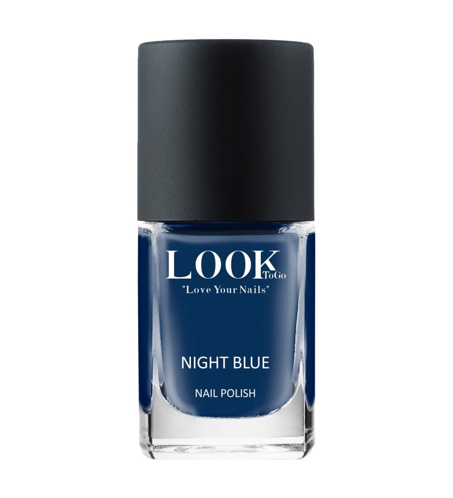 Buy Look To Go NIGHT BLUE Vegan Nail Polish - 21-Free PETA Approved Made in Germany | 12ml International Shipping Available - Buy Online on GoSupps.com