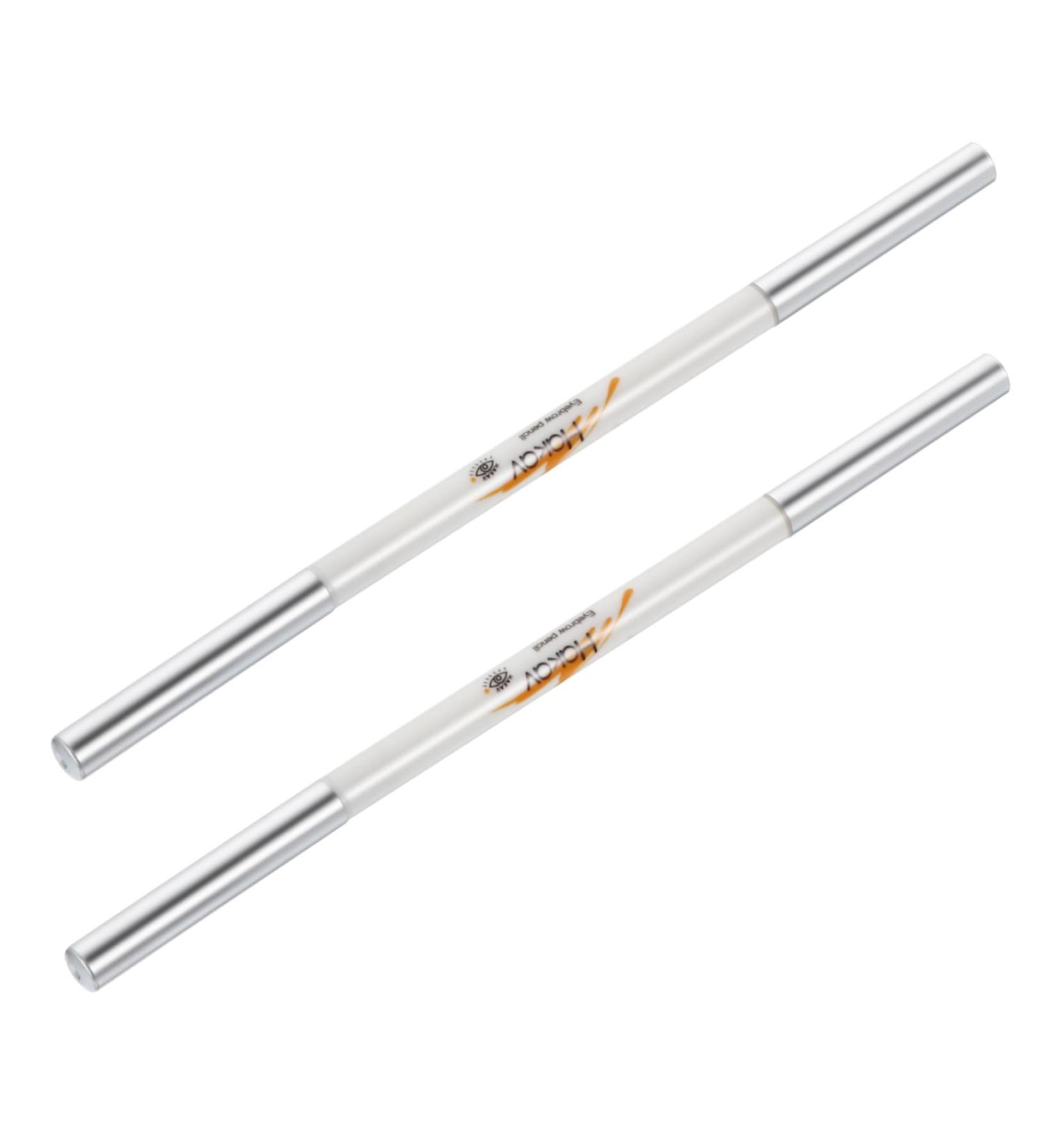 Beavorty 2pcs Double-headed Waterproof Eyebrow Pencil Waterproof Brow Pencil Eyebrow Makeup Pen To Rotate 1 count (Pack of 1) Assorted Color - Buy Online on GoSupps.com