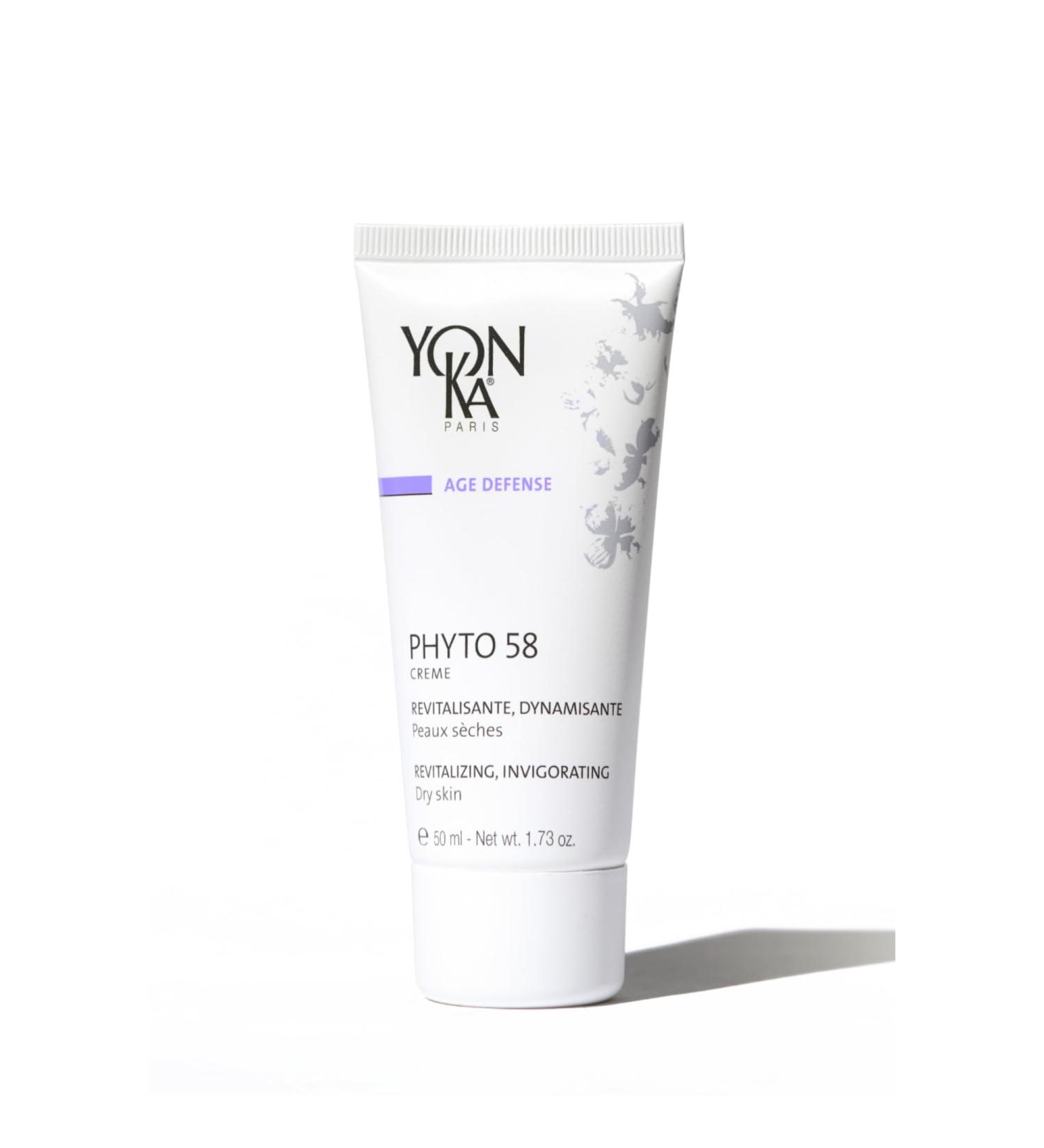 Yon-Ka Phyto 58 Restorative Night Cream for Dry Skin 50ml - Purifies Regenerates and Brightens Tired Skin - Dermatologically Proven Effectiveness in 28 Days! - Buy Online on GoSupps.com