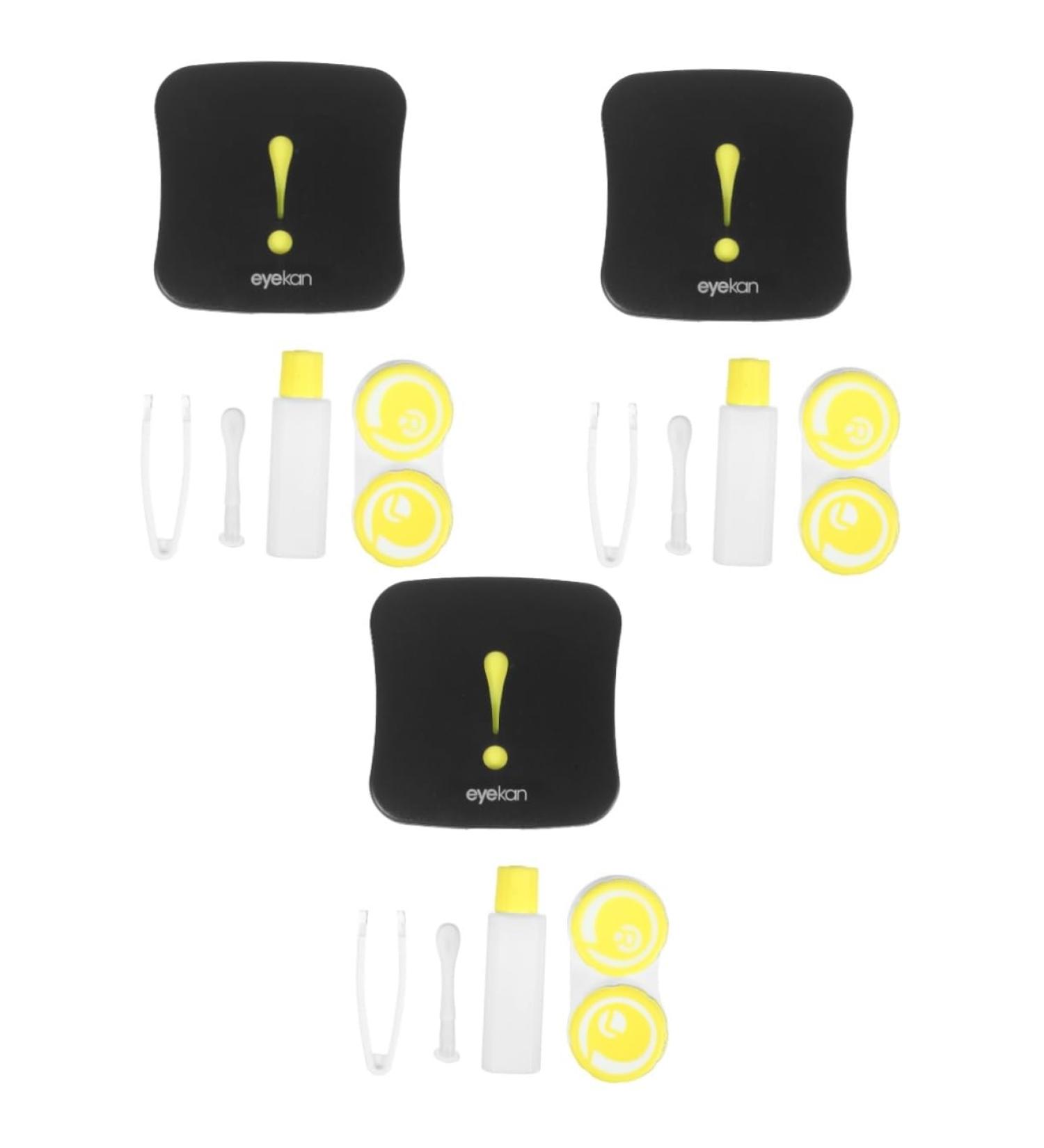 Gatuida 3-Stage Clear Glasses Stand Holder & Contact Lens Care Box Durable Applicator & Lens Container - Buy Online on GoSupps.com