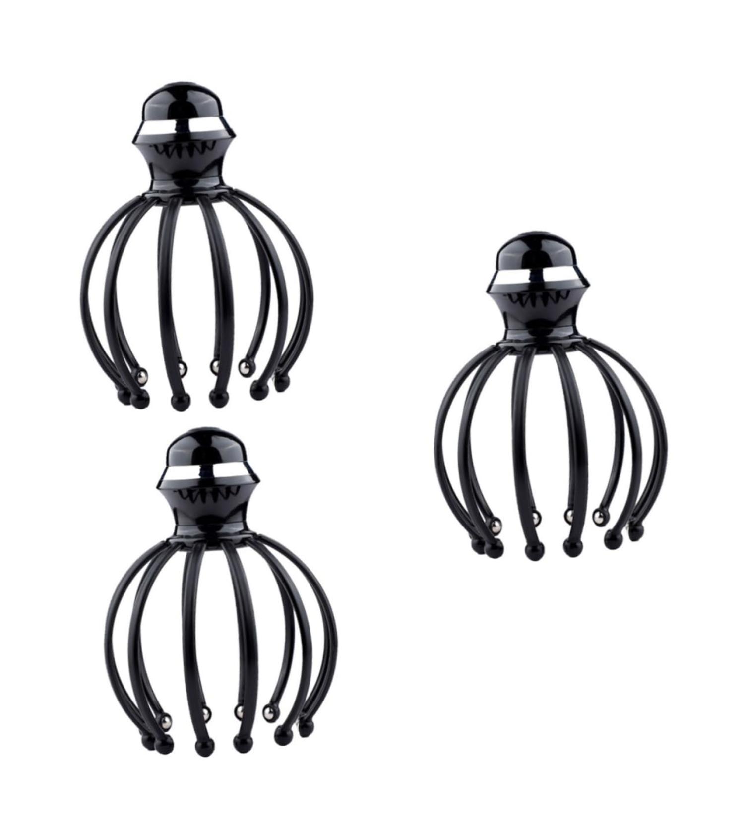 Fomiyes 3 STK Head Massage Brush - Hair & Hand Massager for Ultimate Relaxation | International Shipping Available - Buy Online on GoSupps.com