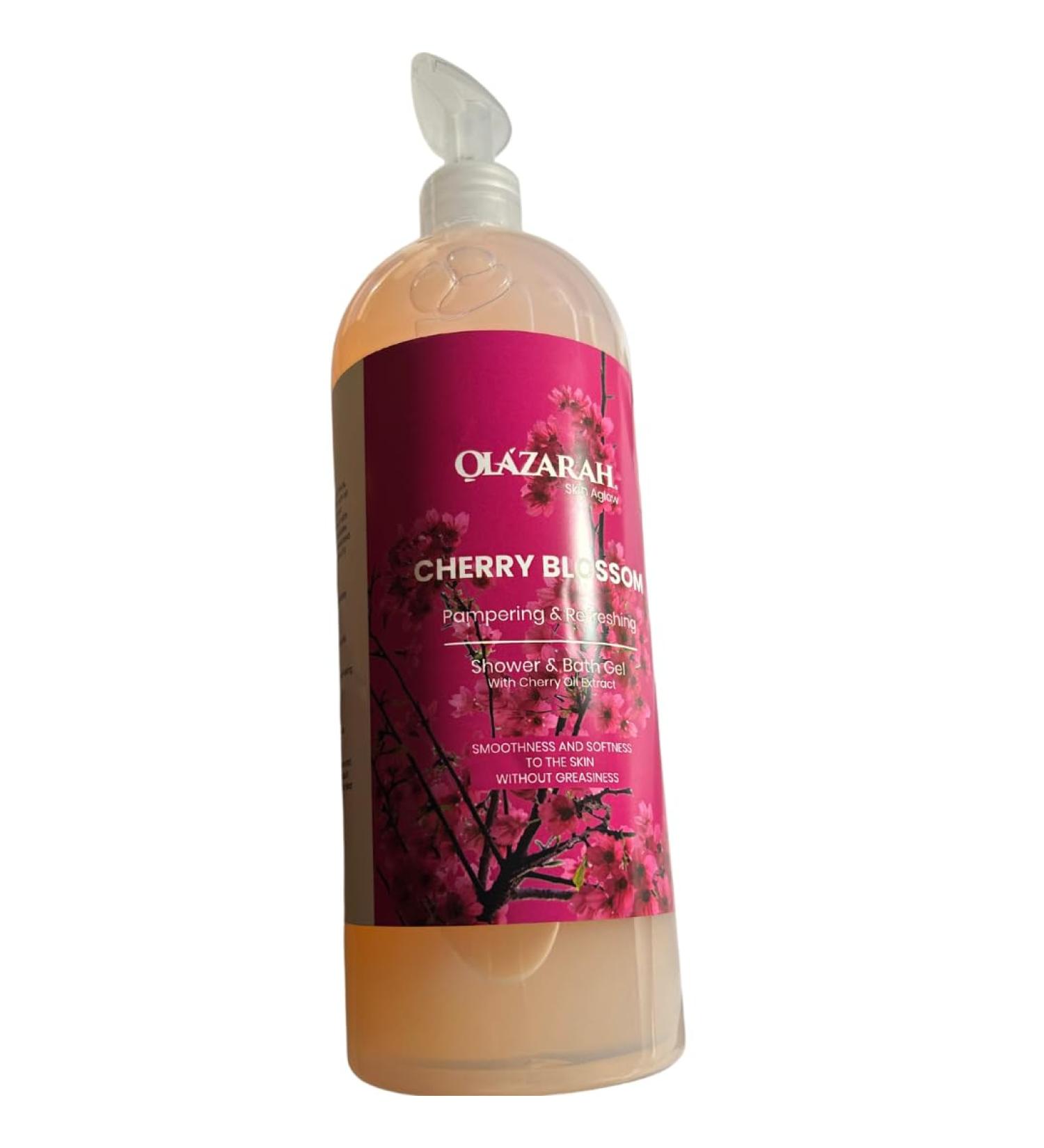Skin Aglow Cherry Blossom Shower Gel - Refreshing & Moisturizing Body Care 33 Fl. oz | Nourishing for Soothing Skin - International Shipping Available - Buy Online on GoSupps.com