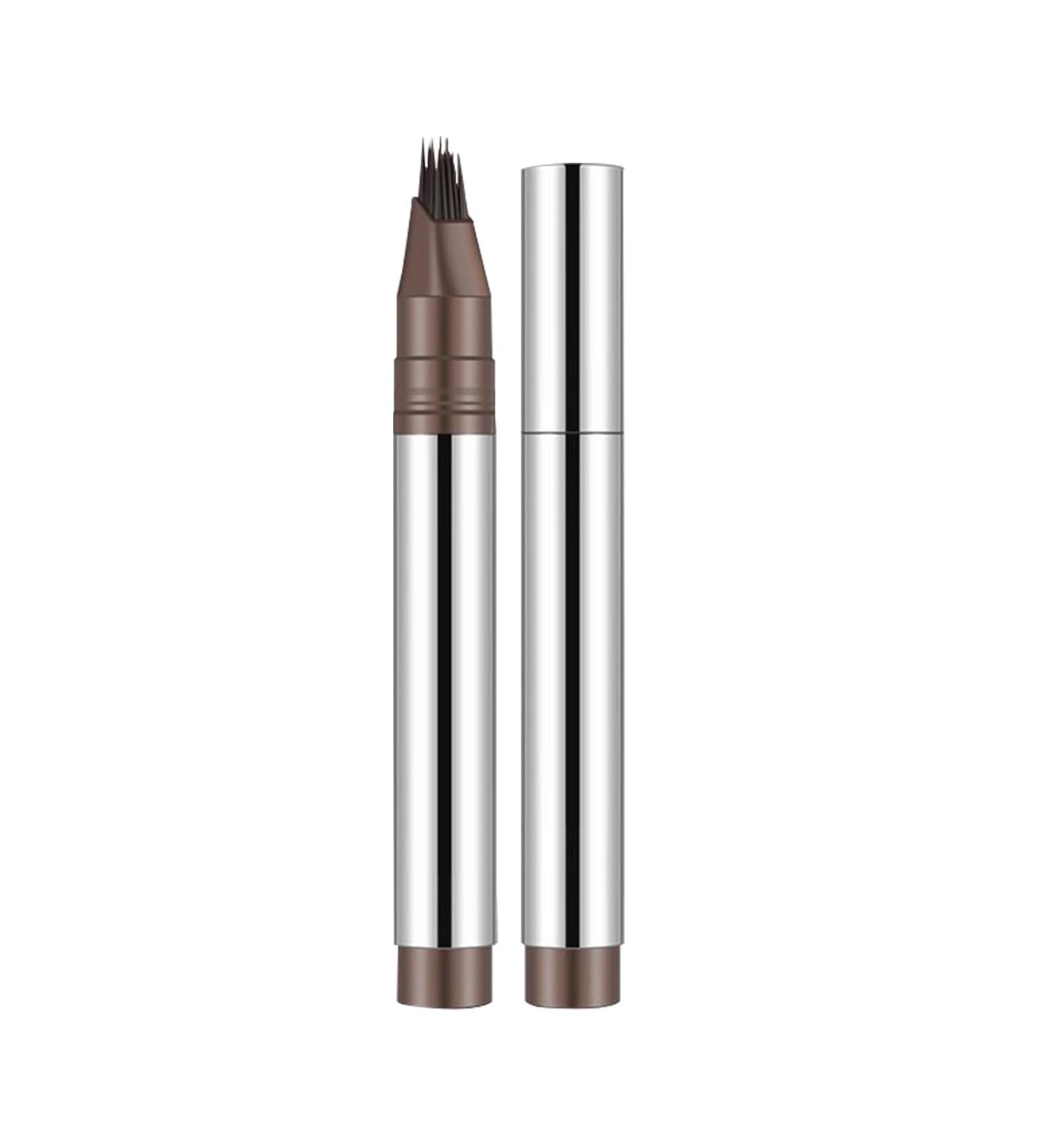  Sghtil Eyebrow Pen Multi-Branch Micro-Filling Pencil for Eyebrows | Anti-Skid Pen Natural Bristles Effect Long Hold Sweat Resistant - Buy Online on GoSupps.com