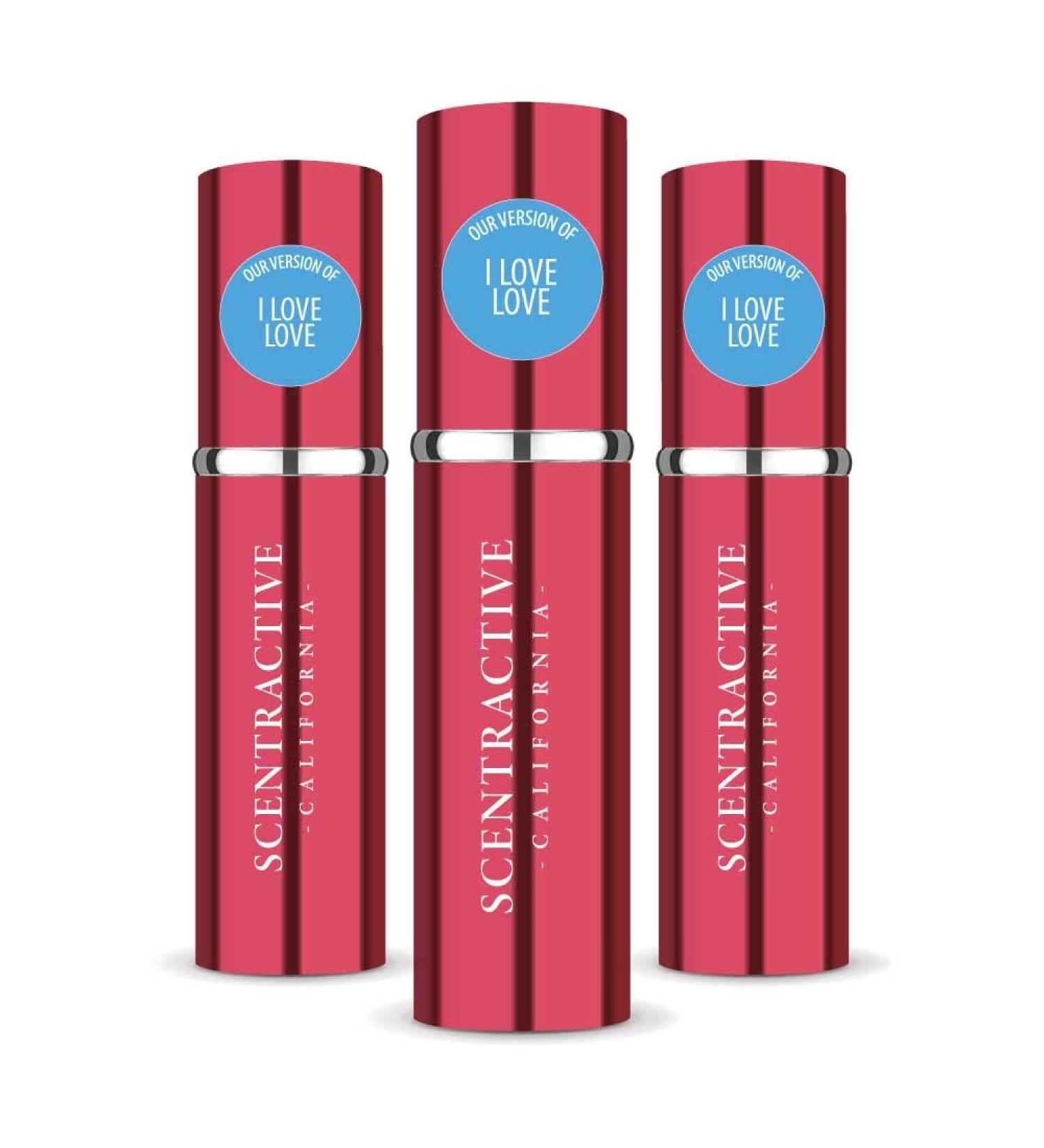 CA Perfume Impression of I Love Love For Women Replica Version Fragrance Dupes Concentrated Long Lasting Eau de Parfum Spray Refillable Atomizer Bottle 0.17 Fl Oz/5ml-X3 MSCHNO I LOVE LOVE IMPRESSION 0.51 Fl Oz (Pack of 1) - Buy Online on GoSupps.com