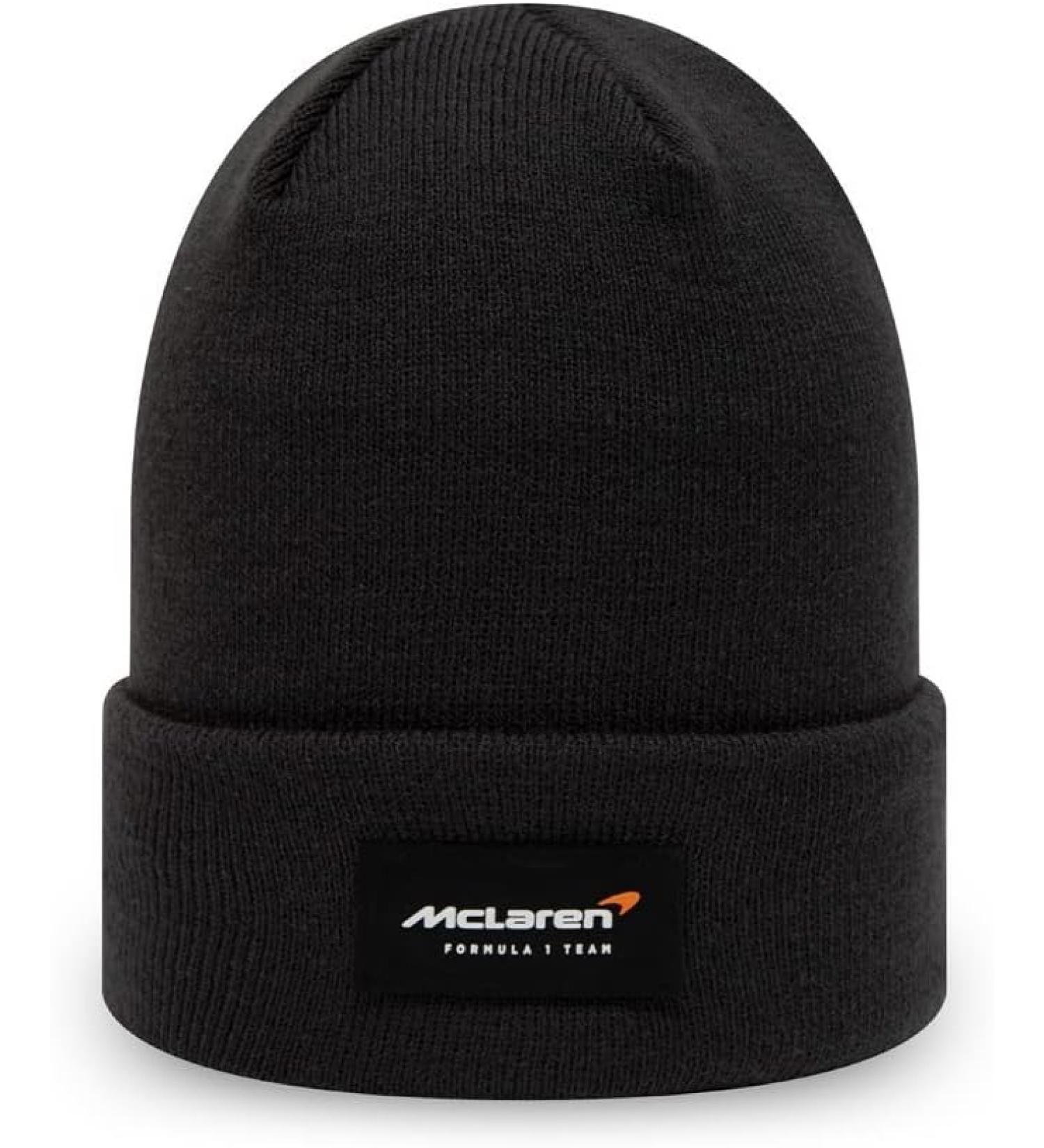 McLaren F1 Essential Cuff Beanie - Black | New Era | Official Merchandise - Buy Online on GoSupps.com
