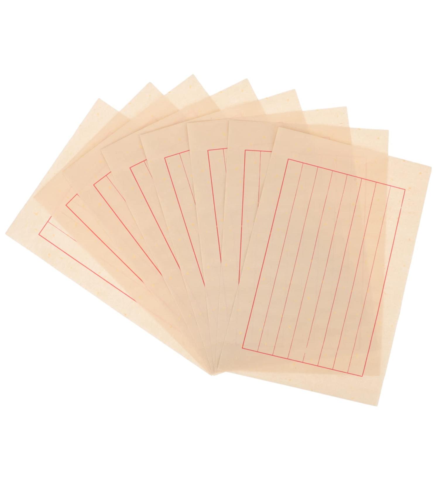 STOBOK 50 Sheets Rice Paper Chinese Calligraphy Practice Paper Xuan Paper Calligraphy Paper Art Paper As Shown 29x19cm - Buy Online on GoSupps.com