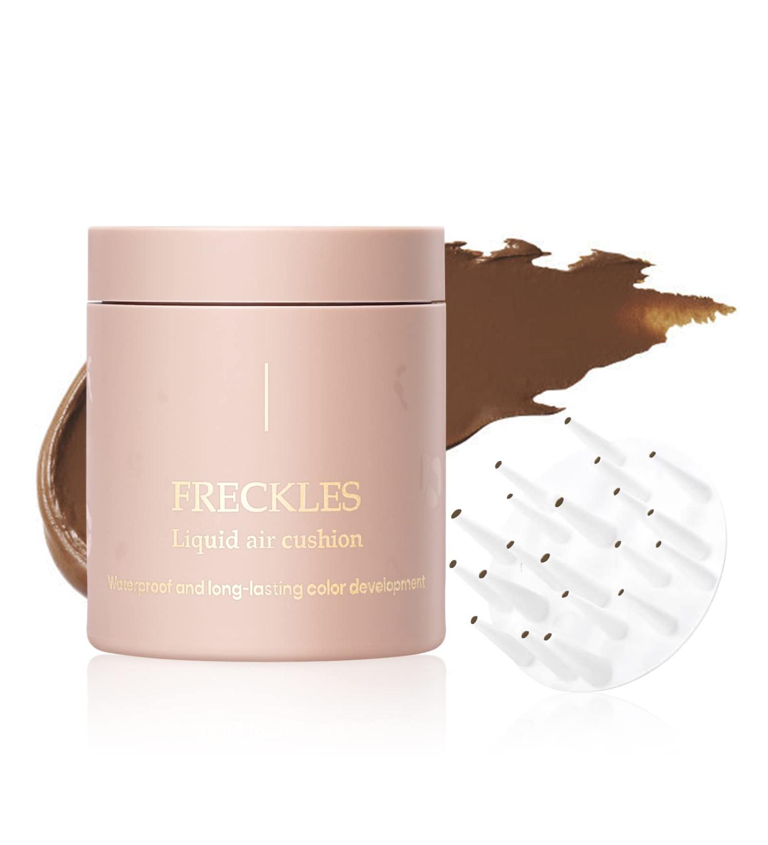 KISSIO Fake Freckles | Waterproof Long Lasting Natural Faux Freckles with Easy-to-Use Tool | Brown Cruelty-Free Freckles 0.63 oz (02 Chocolate) - Buy Online on GoSupps.com