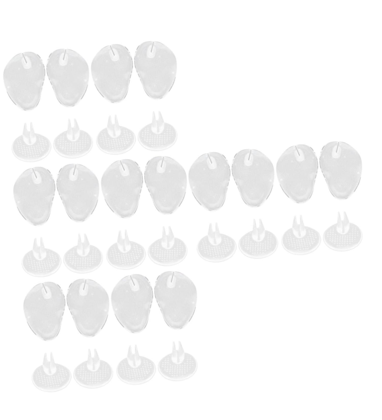 FRCOLOR 16 Pairs Toe Pad Protectors for Thong Sandals - Non-Slip Cushion Inserts for Flip-Flops & Sandal Comfort - Buy Online on GoSupps.com