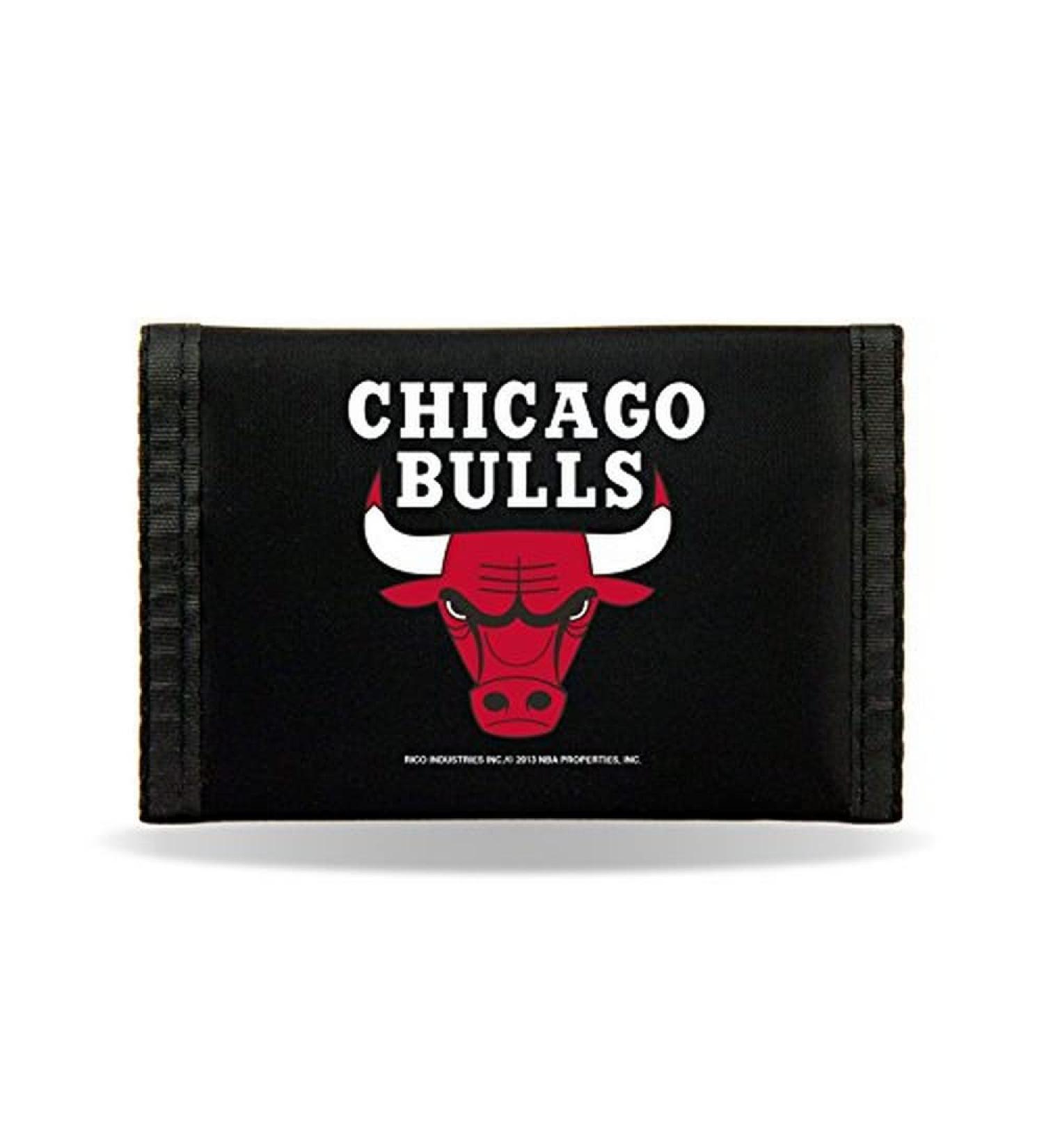 Shop Rico Industries NBA Chicago Bulls Nylon Tri-Fold Wallet - Durable & Stylish | International Shipping - Buy Online on GoSupps.com