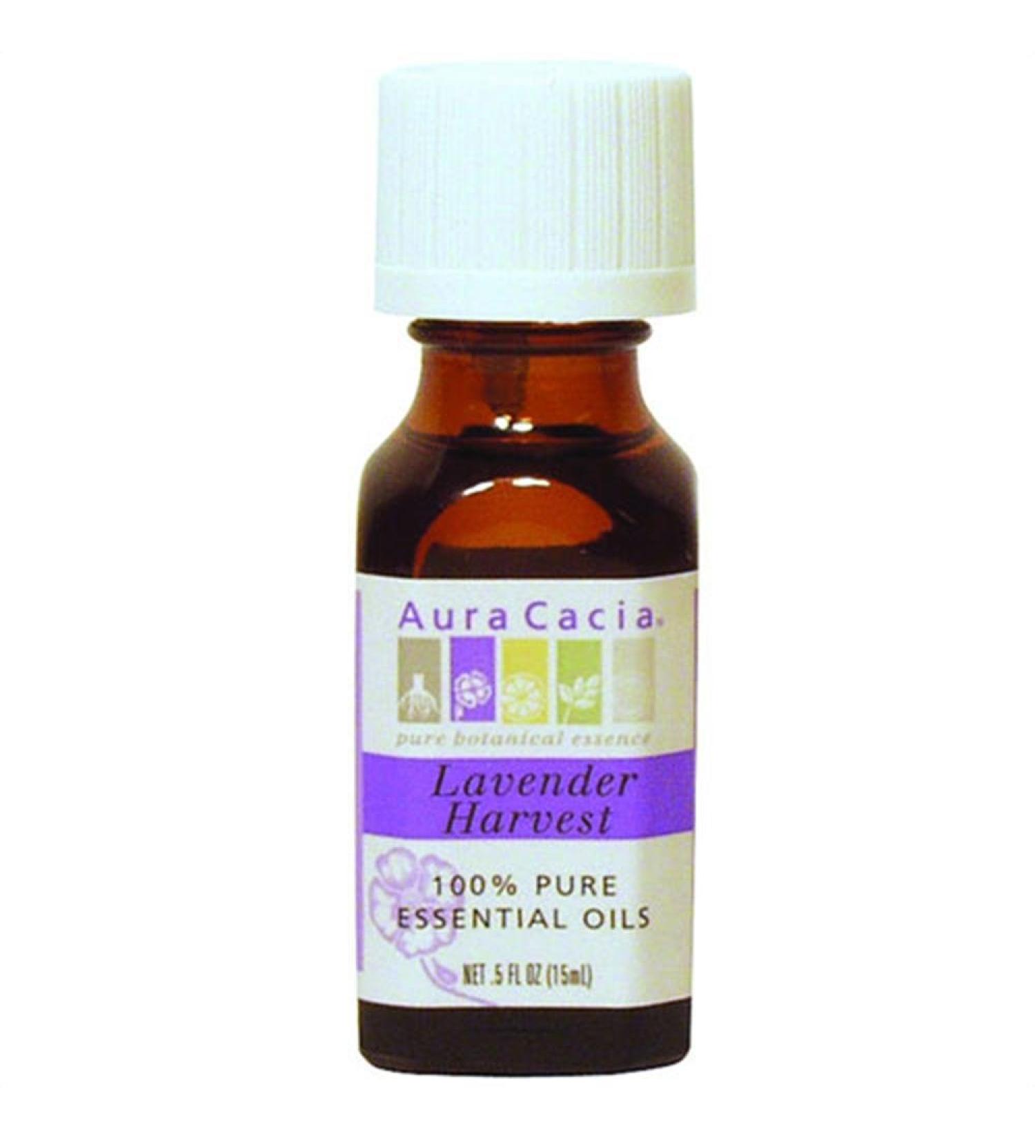 Aura Cacia Lavender Harvest Essential Oil Blend 1/2 Oz. Bottle