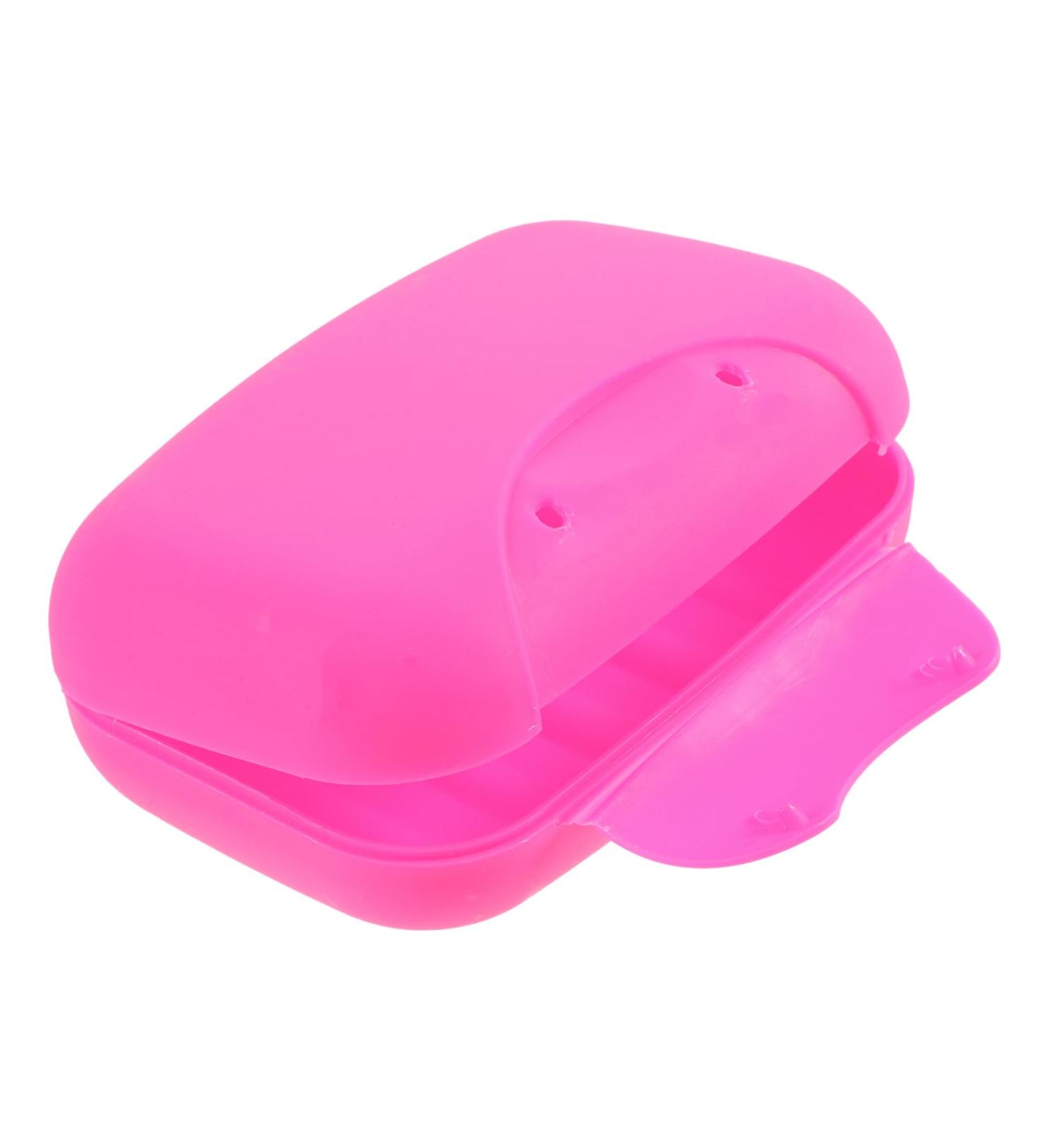 Ciieeo 2 Pcs Draining Soap Holder Travel Bar Soap Holder Pink Bathroom Accessories Soap Dish Case Sealable Containers Portable Soap Dish Bar Soap Storage Red Take a Bath Soap Dispenser - Buy Online on GoSupps.com