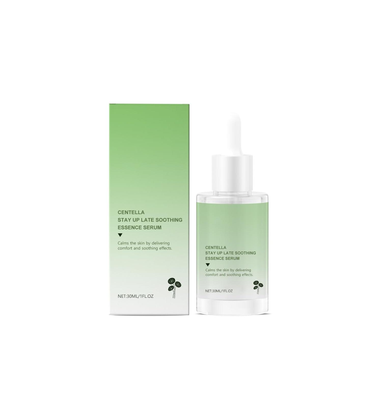 Face Serum Hydration Serum Stay up Late Soothing Essence Anti Aging Wrinkle Refreshing Non-greasy Face Hydrating 1 fl oz