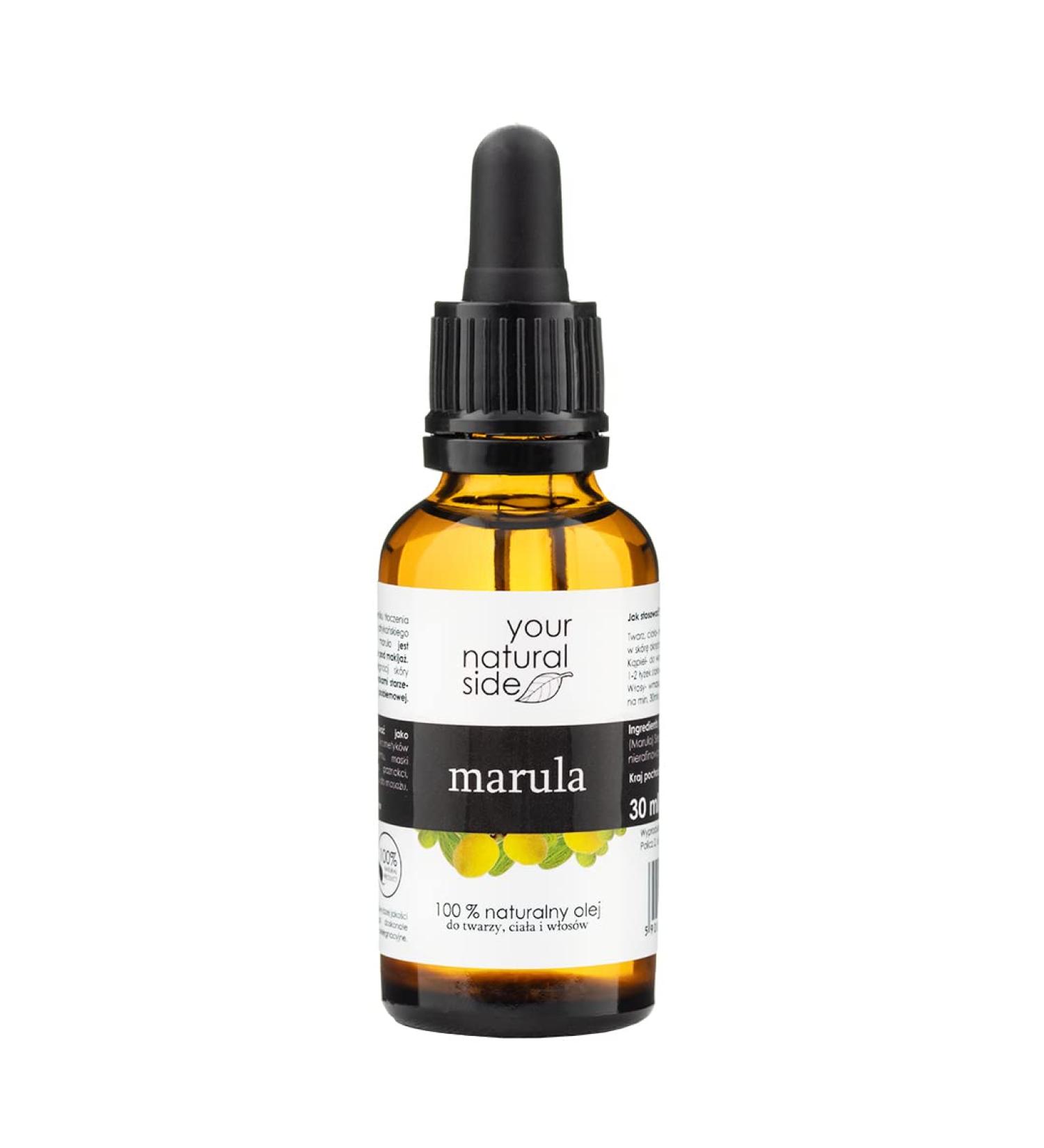 Your Natural Side marula cosmetic oil | Sclerocarya Birrea (Marula) Seed Oil 30ml unrefined
