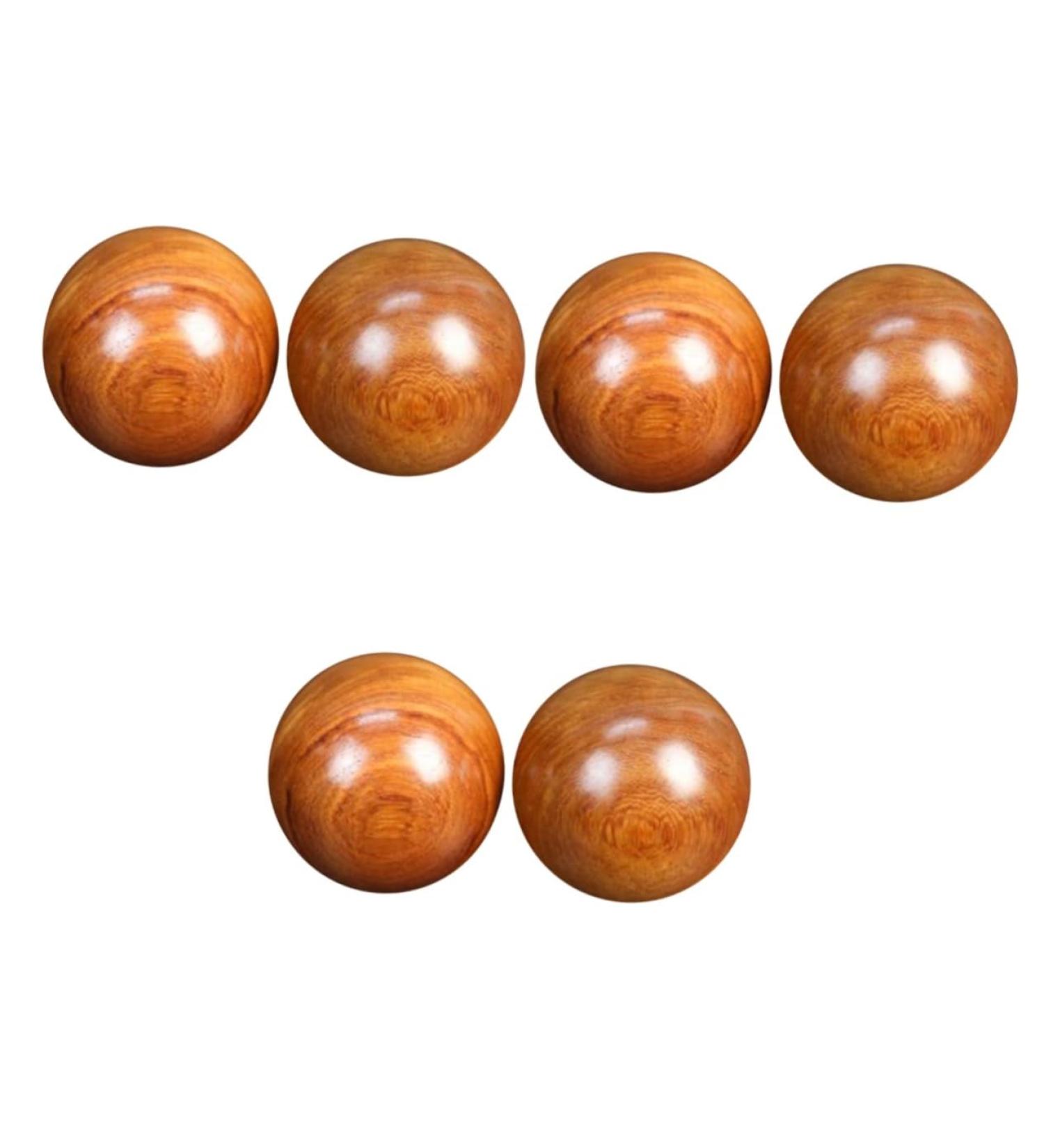 INOOMP 3 Pairs Hand Exerciser Massage Balls - Baoding Fitness & Meditation Balls for Hand Therapy | Enhance Grip Strength & Relaxation - Buy Online on GoSupps.com