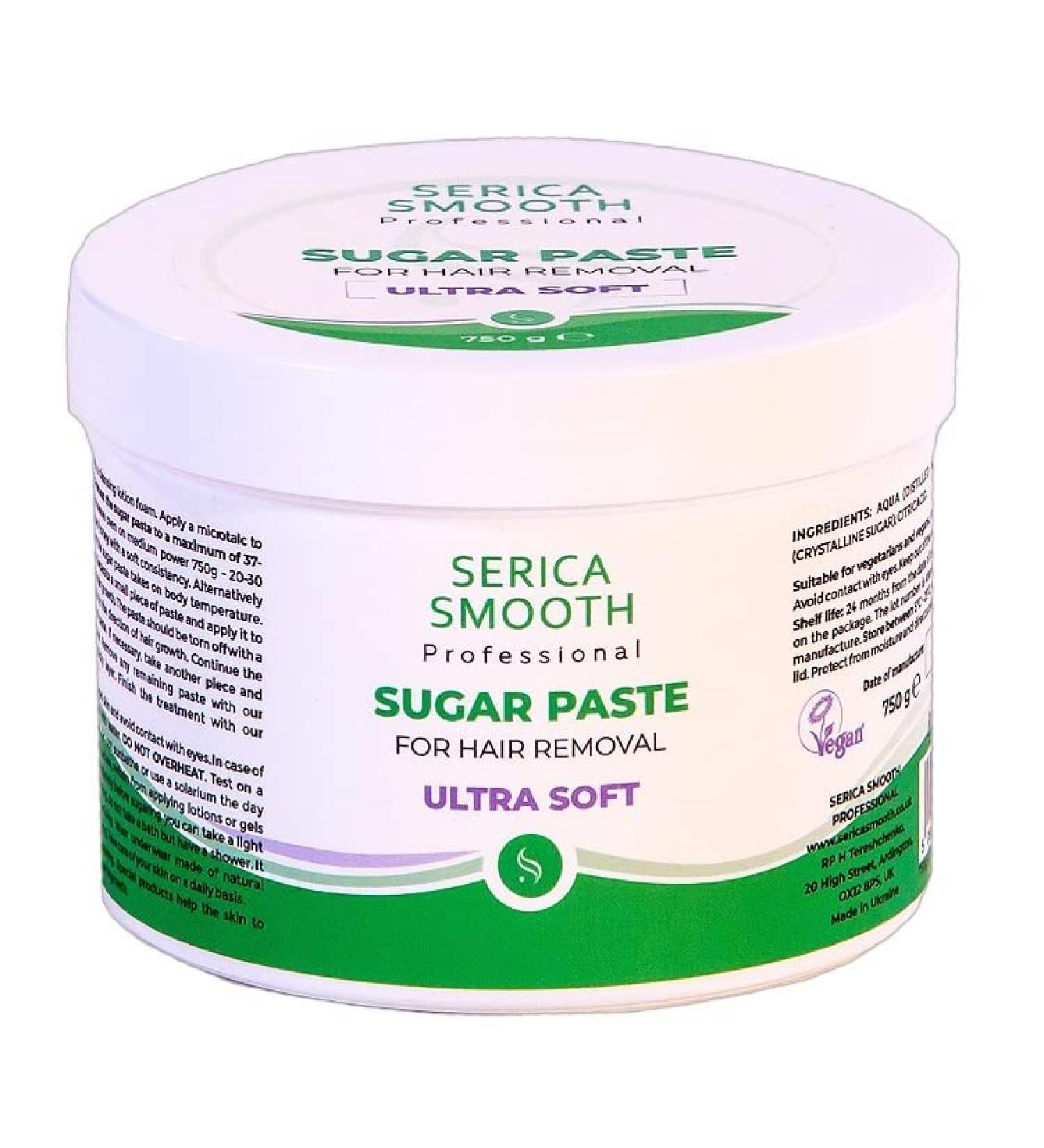 Serica Smooth Professional Sugar Paste Wax for Depilation Ultra Soft 750g - Buy Online on GoSupps.com