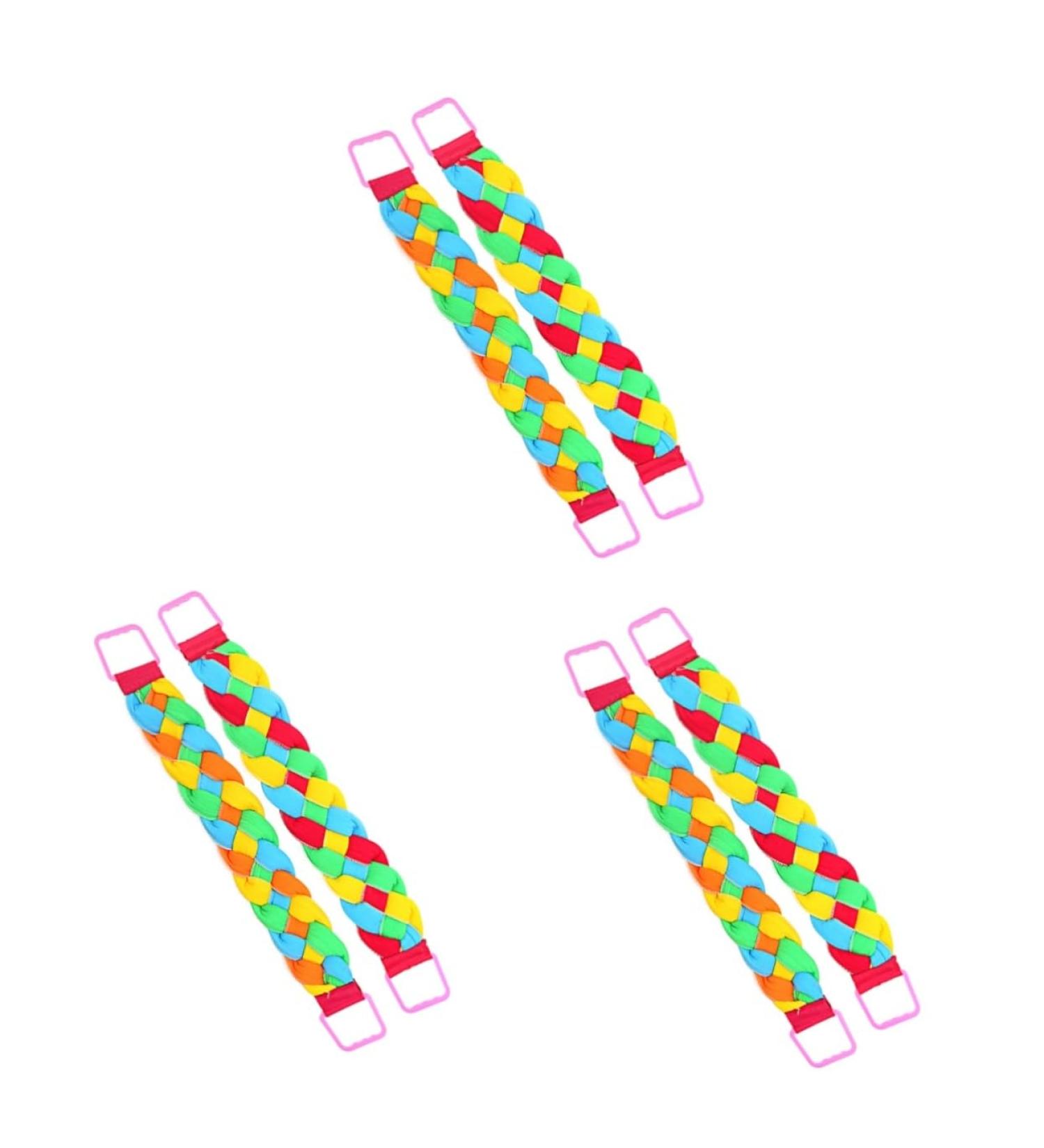 FRCOLOR 6 Pieces Exfoliating Back Washer Towel Bath Towel Body Towel Bath Washer Double Sided Mud Cloth for Rubbing Back Pull Towel Stripes Pull Back Scarf Bath Ball - Buy Online on GoSupps.com