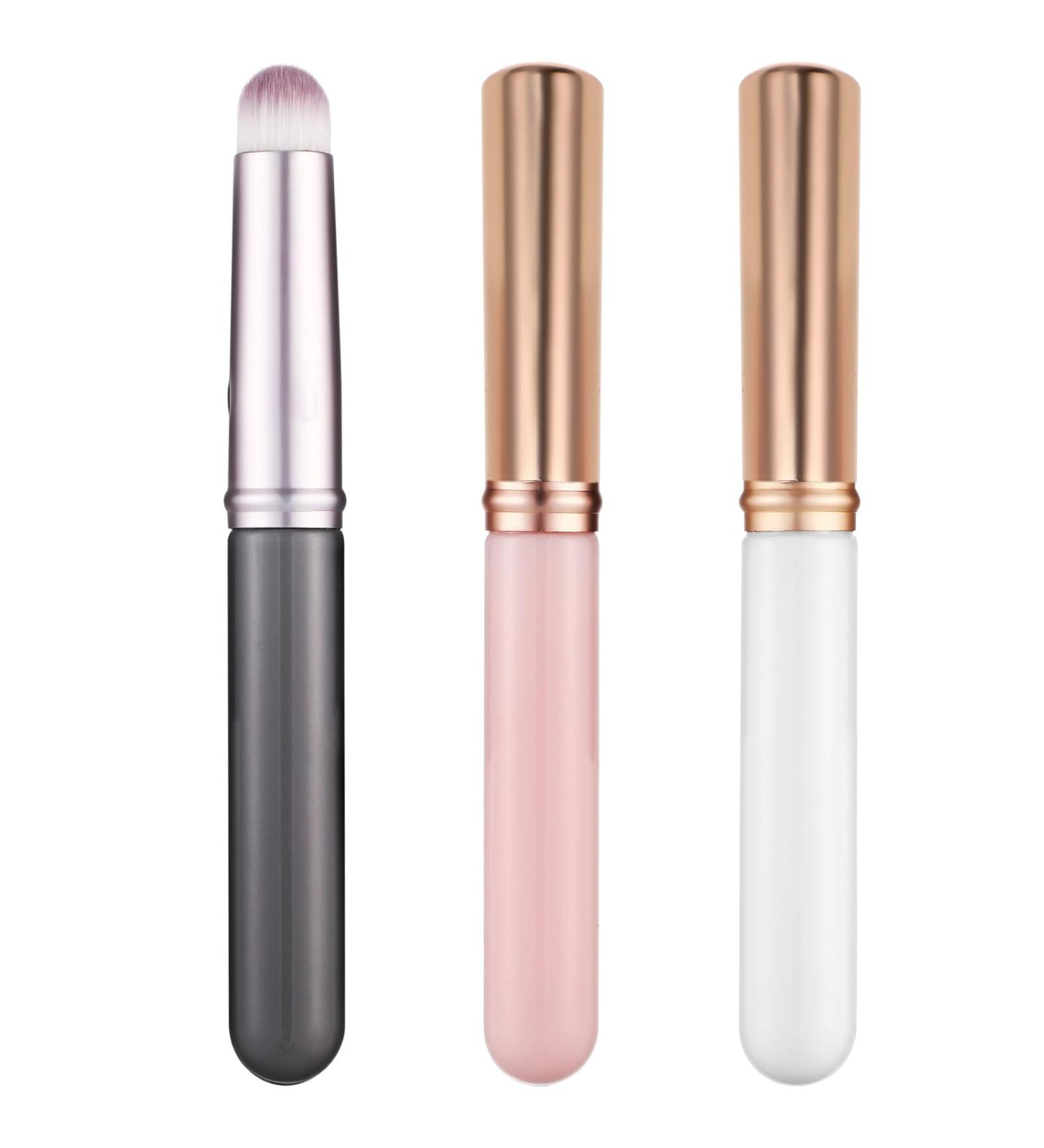 Baluue Soft Lip Brush with Lid - Perfect for Lipstick & Concealer | Round Head Tool for Ombr Look & Smudging | International Shipping Available - Buy Online on GoSupps.com