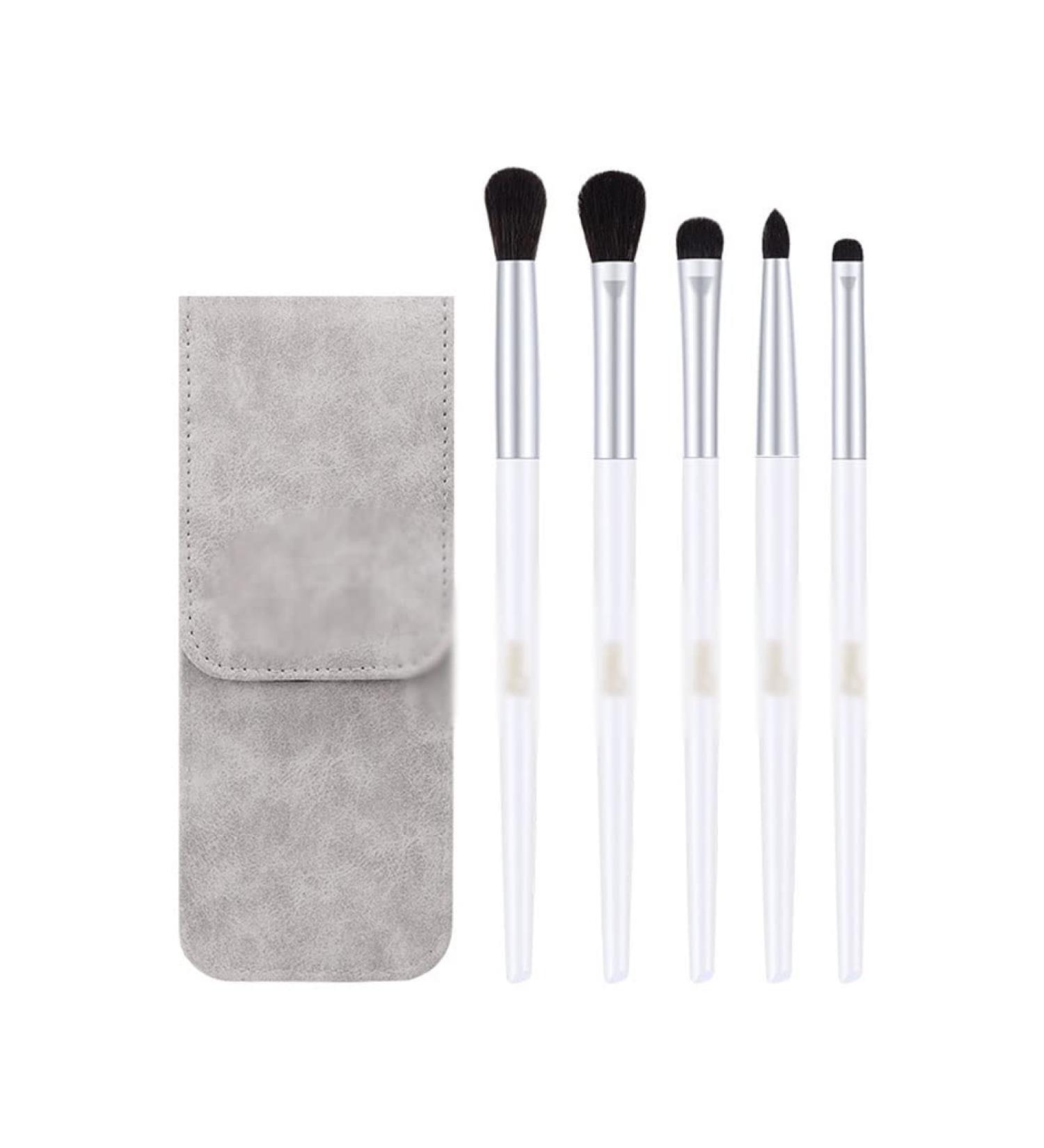DFHBFG 5-Piece Eye Shadow Brush Set | Smudge Eyeliner & Makeup Brushes for Flawless Eye Looks - Buy Online on GoSupps.com