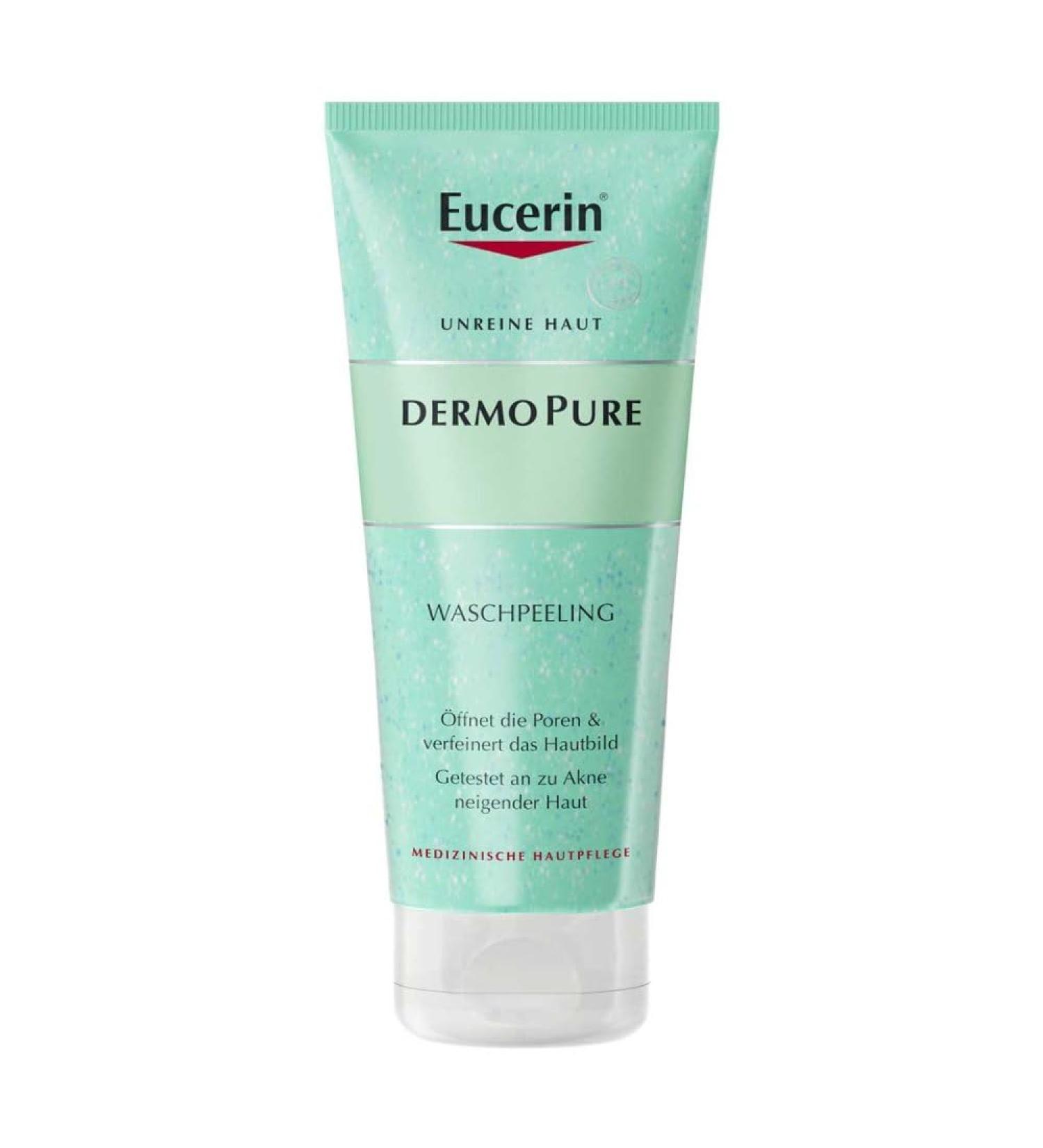 Eucerin Dermopure Wash Peeling 100 ml - Exfoliating Cleanser for Clear Skin | International Shipping Available - Buy Online on GoSupps.com