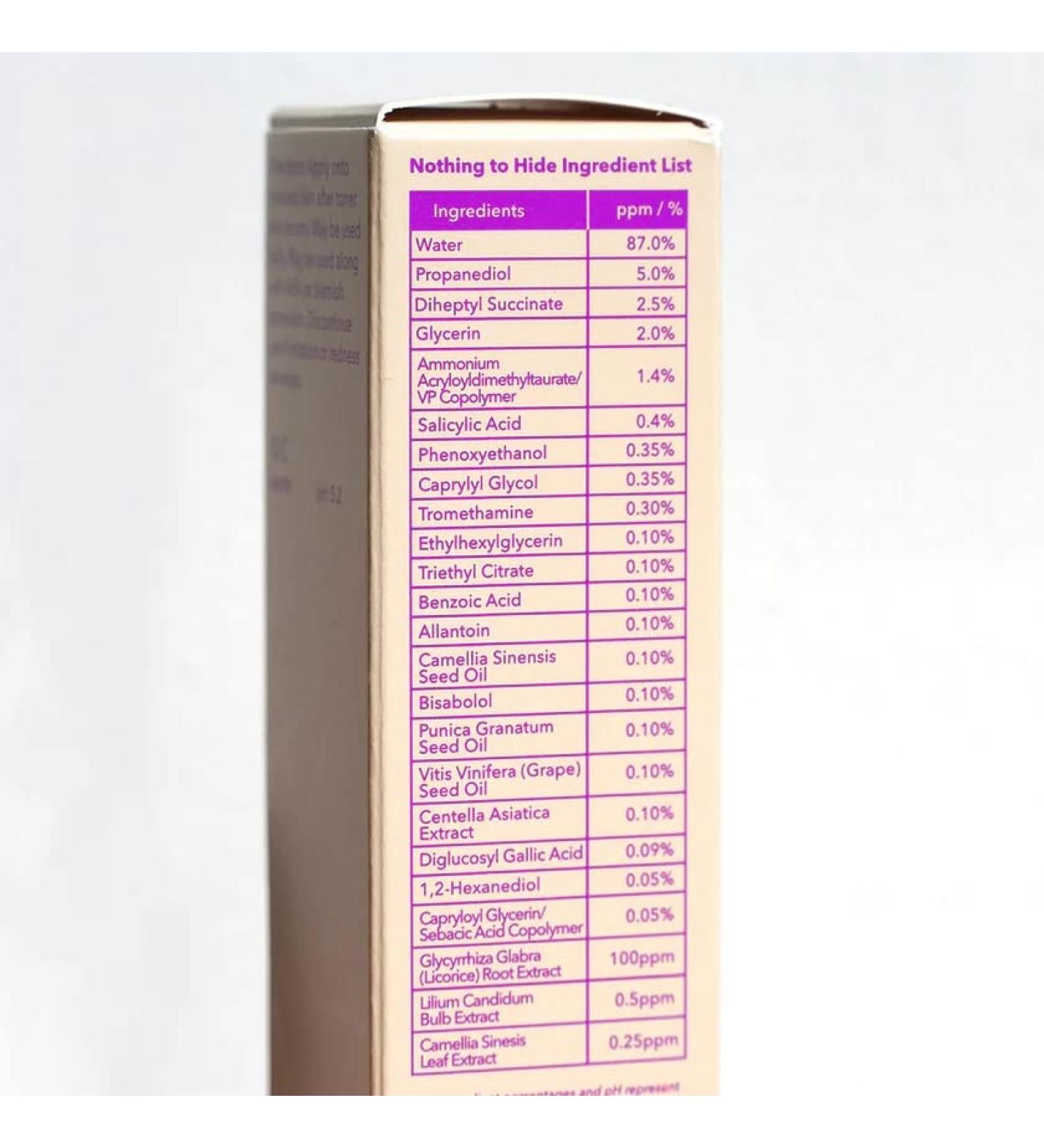 Good Molecules BHA CLARIFY GEL CREAM