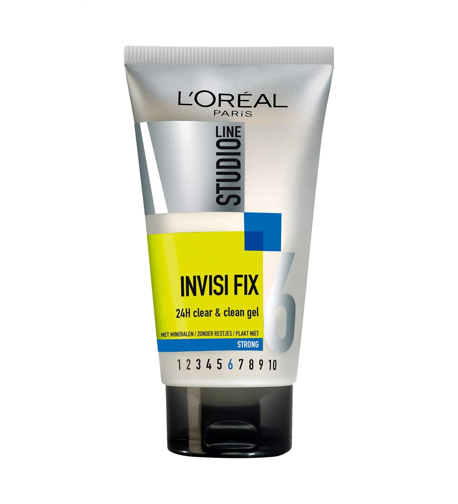 L´Oréal Paris Studio Line Invisi Fix 24h Strong Styling Gel 150 ml - Pack of 3