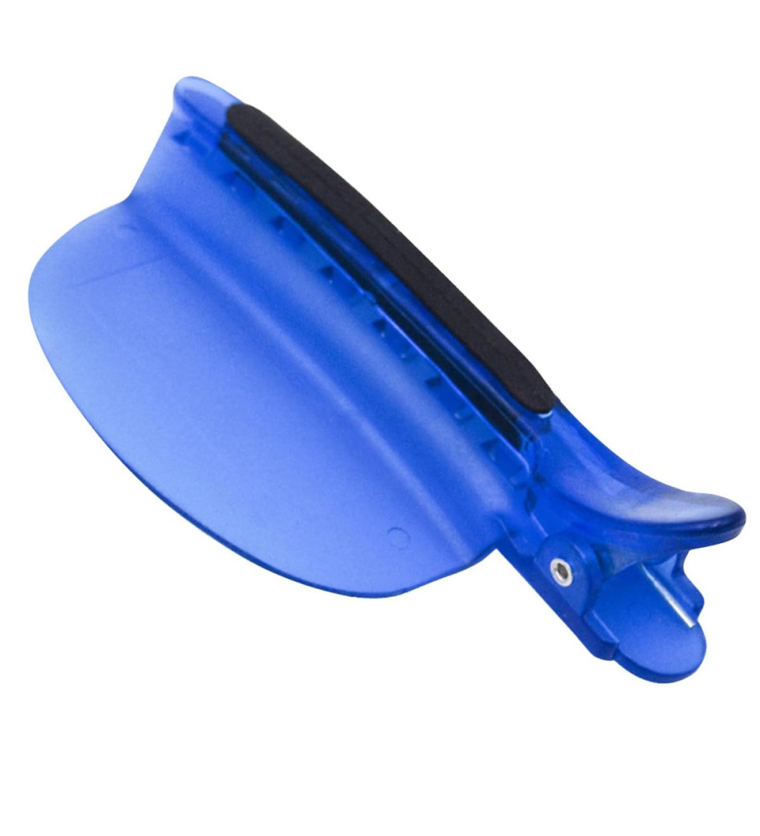 FRCOLOR Hair Partition Clip 1pc Sectioning Hairdressing Styling for Curls Billed Hairdressing Tool Extension Clip Cut off Blue Hair Dye Partition Clip - Buy Online on GoSupps.com