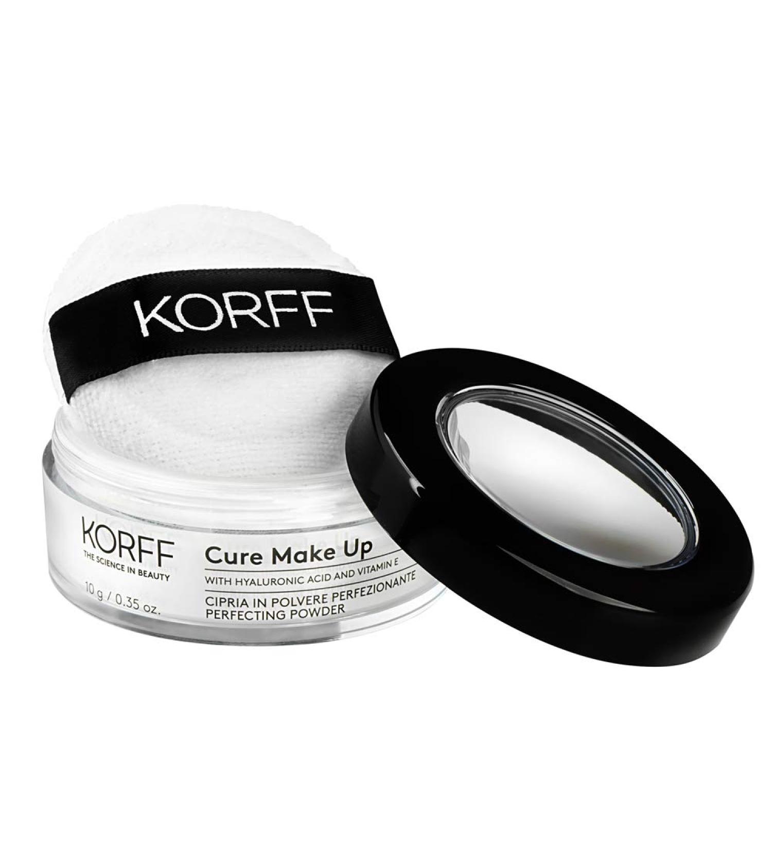 Korff Perfecting Powder reduces shine transparent soft-focus effect matte finish 10g