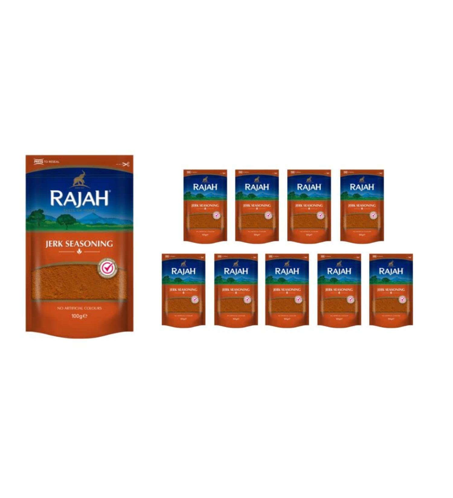 Rajah Rajah Jerk Seasoning 100g x 10