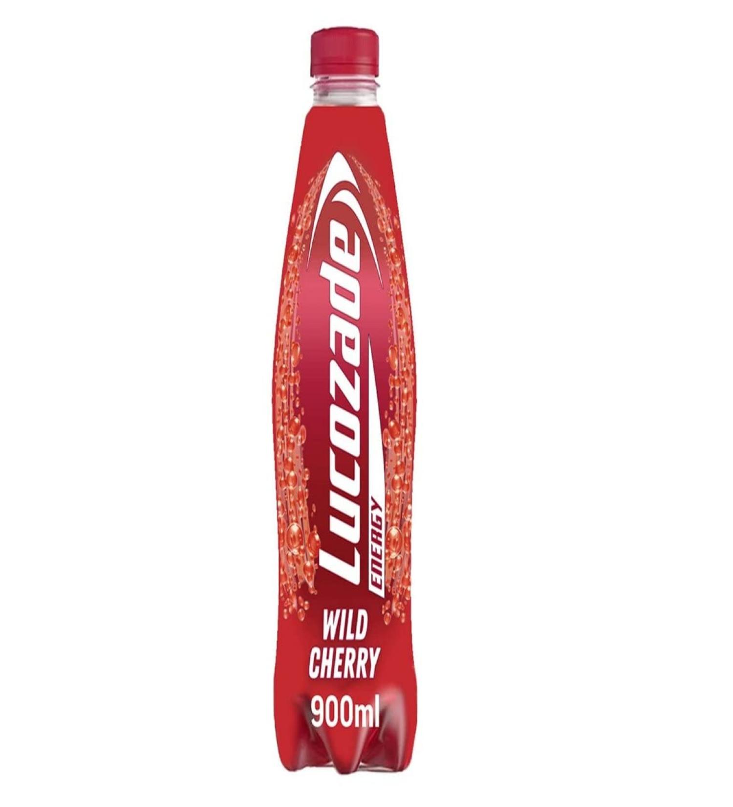 Lucozade Energy Wild Cherry 900 ml Cherry Wild Cherry 900 ml (Pack of 1)