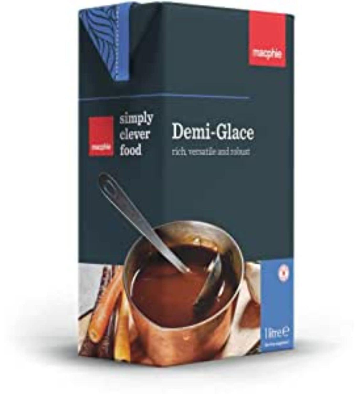 Macphie Demi Glace 1L Rich and A versatile sauce with a hint of tomato.