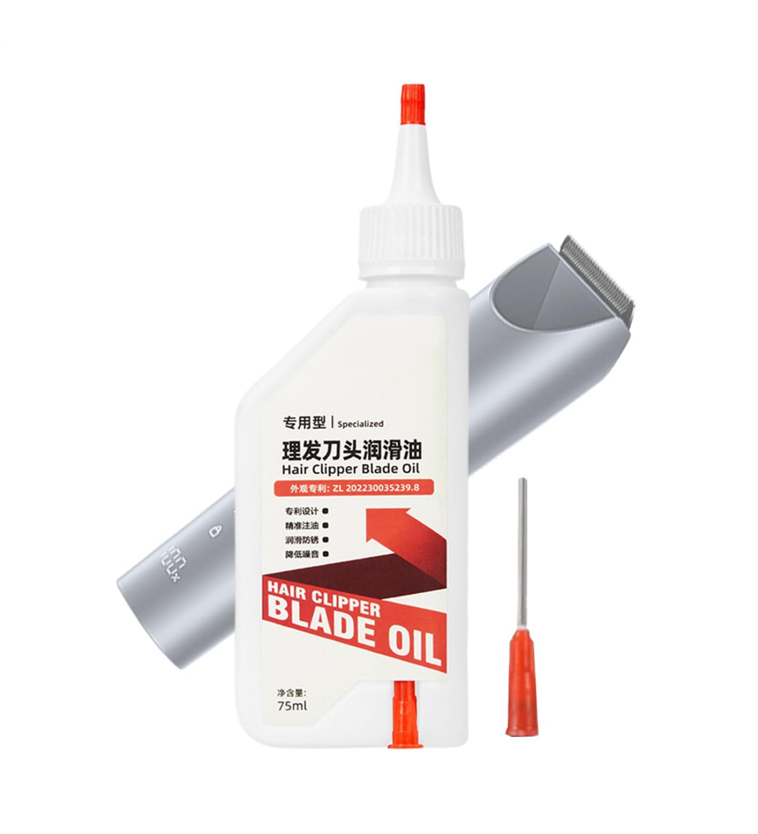 Hair Trimmer Oil Precision Dropper Bottle for Cutting Oil - Liquid for Razor Blades Cleaning Chain Men Beard Hairdresser - Buy Online on GoSupps.com