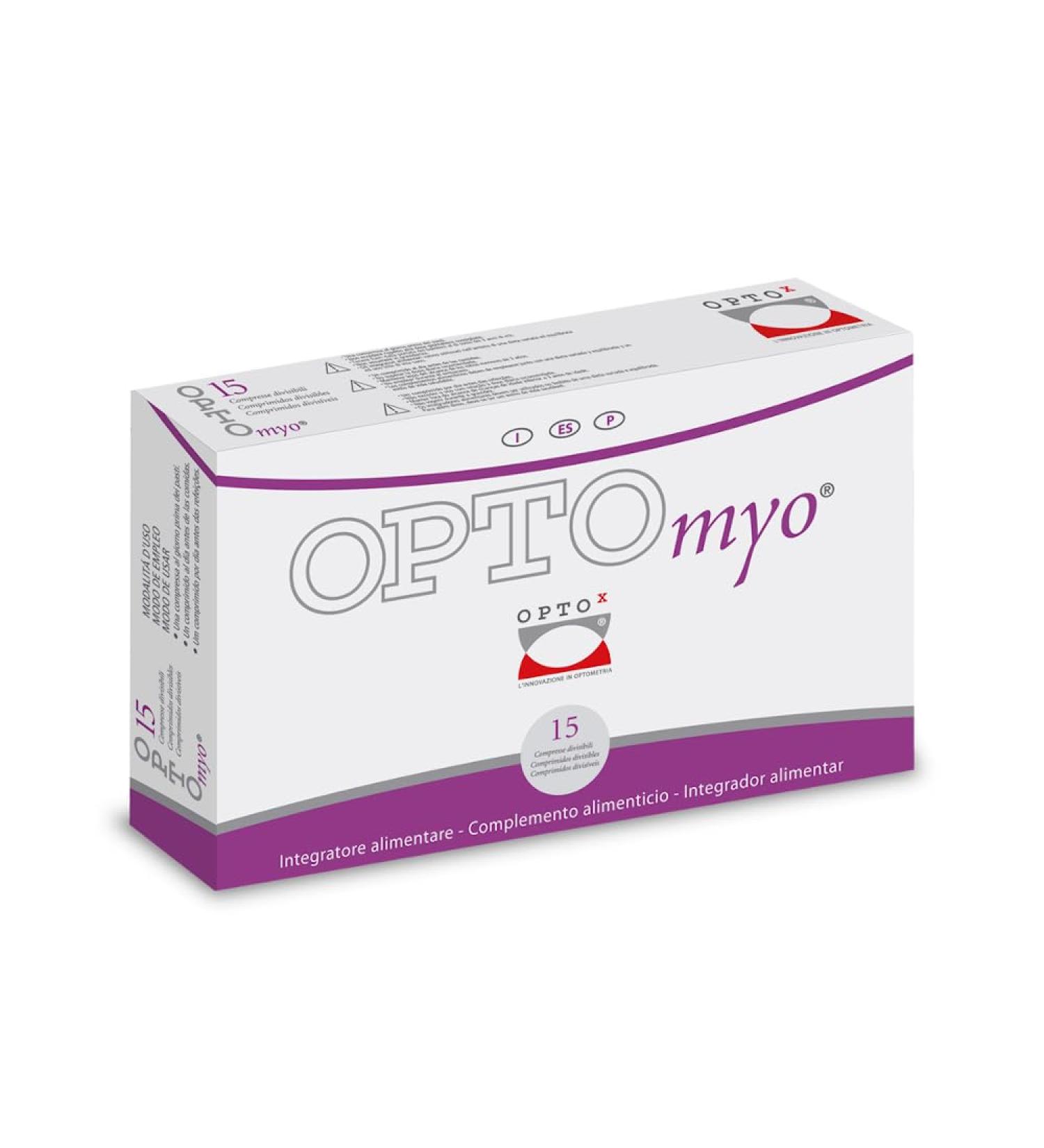 Optox OPTO Myo dietary supplement 15 tablets with ANTHOCYANIDINE POLYPHENOLS lutein vitamins A and E
