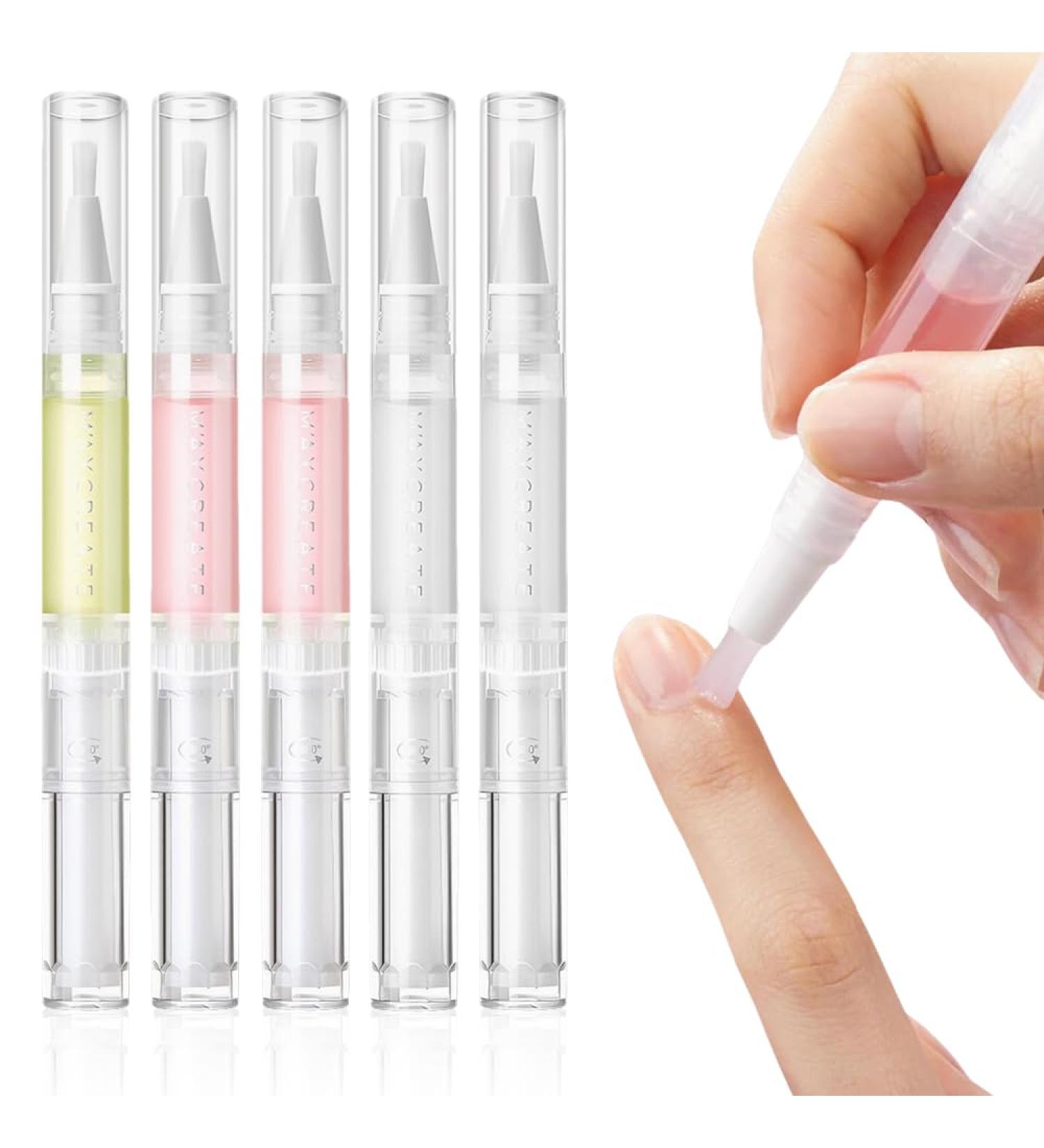 Lot de 5 huiles hydratantes renfor antes et claircissantes for la croissance des ongles stylo huile nutritionnelle for manucure 2024 stylo huile for cuticules Radiant Cosmetics for la croissan Mixed Flavor - Buy Online on GoSupps.com