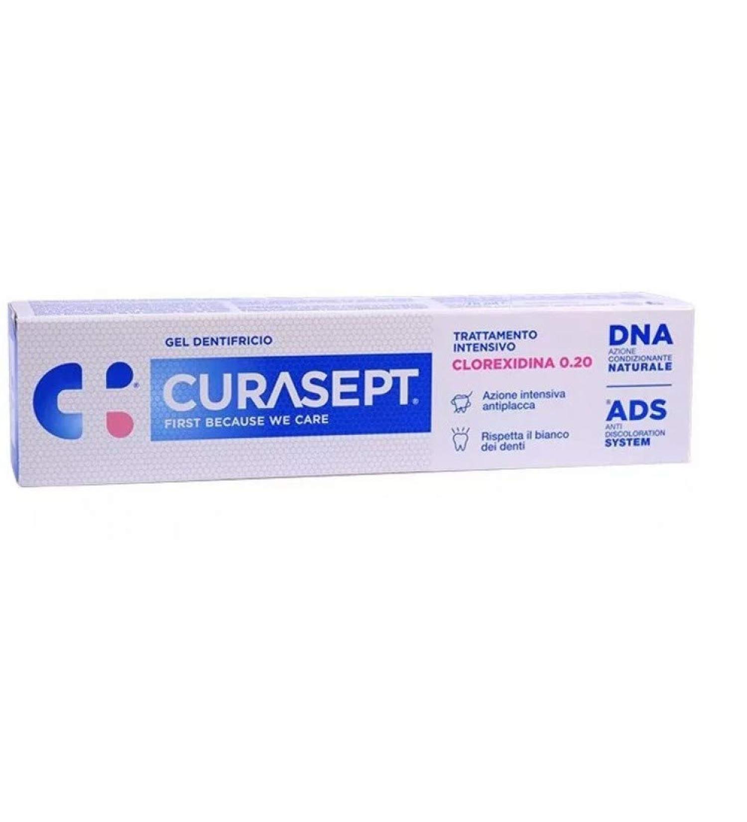 Promo Curasept Toothpaste Intensive treatment 020 75+75 ml