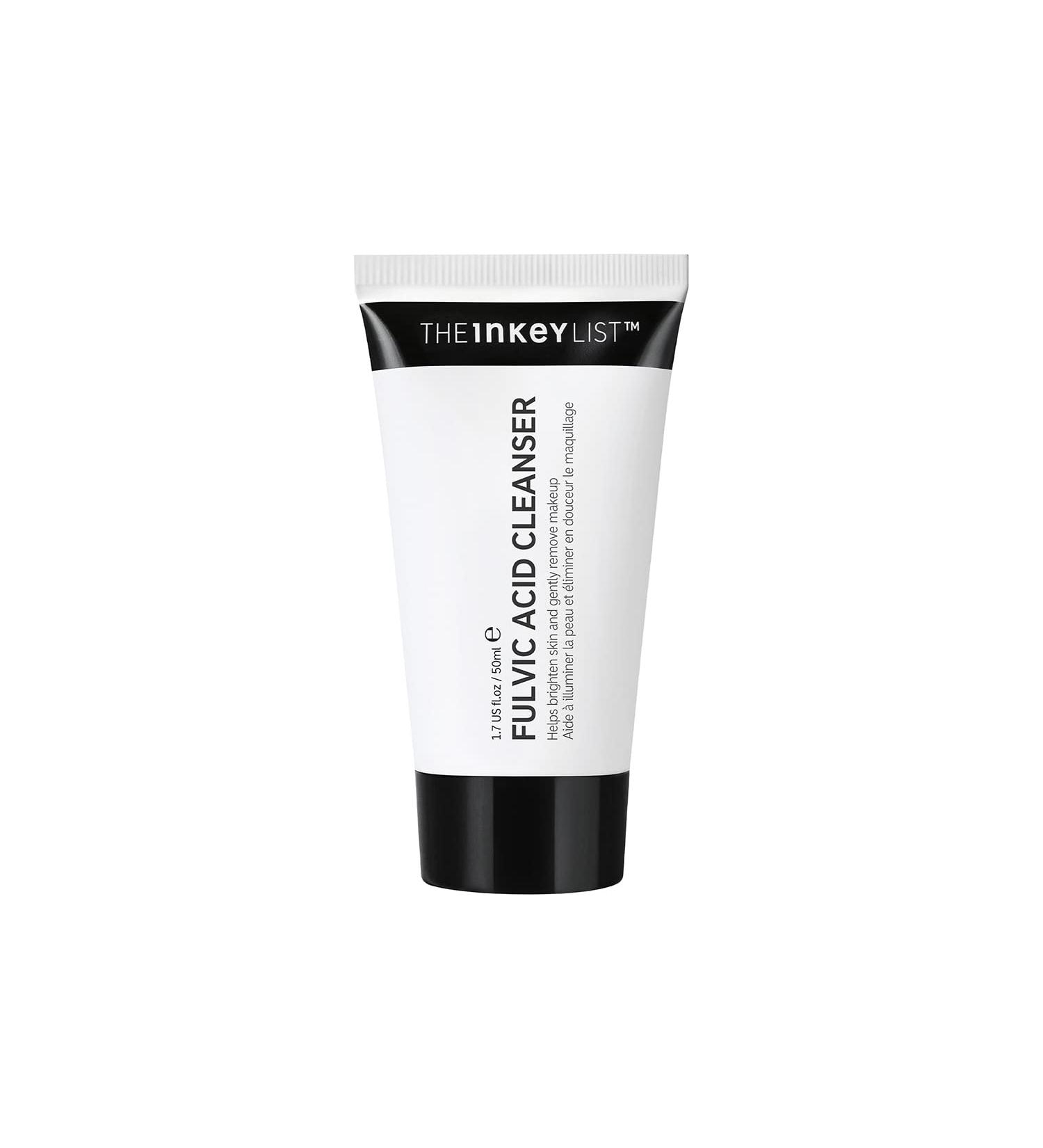 The INKEY List Nettoyant claircissant l'acide fulvique claircit la peau et limine en douceur le maquillage 50 ml Sans parfum 50 ml (Lot de 1) - Buy Online on GoSupps.com