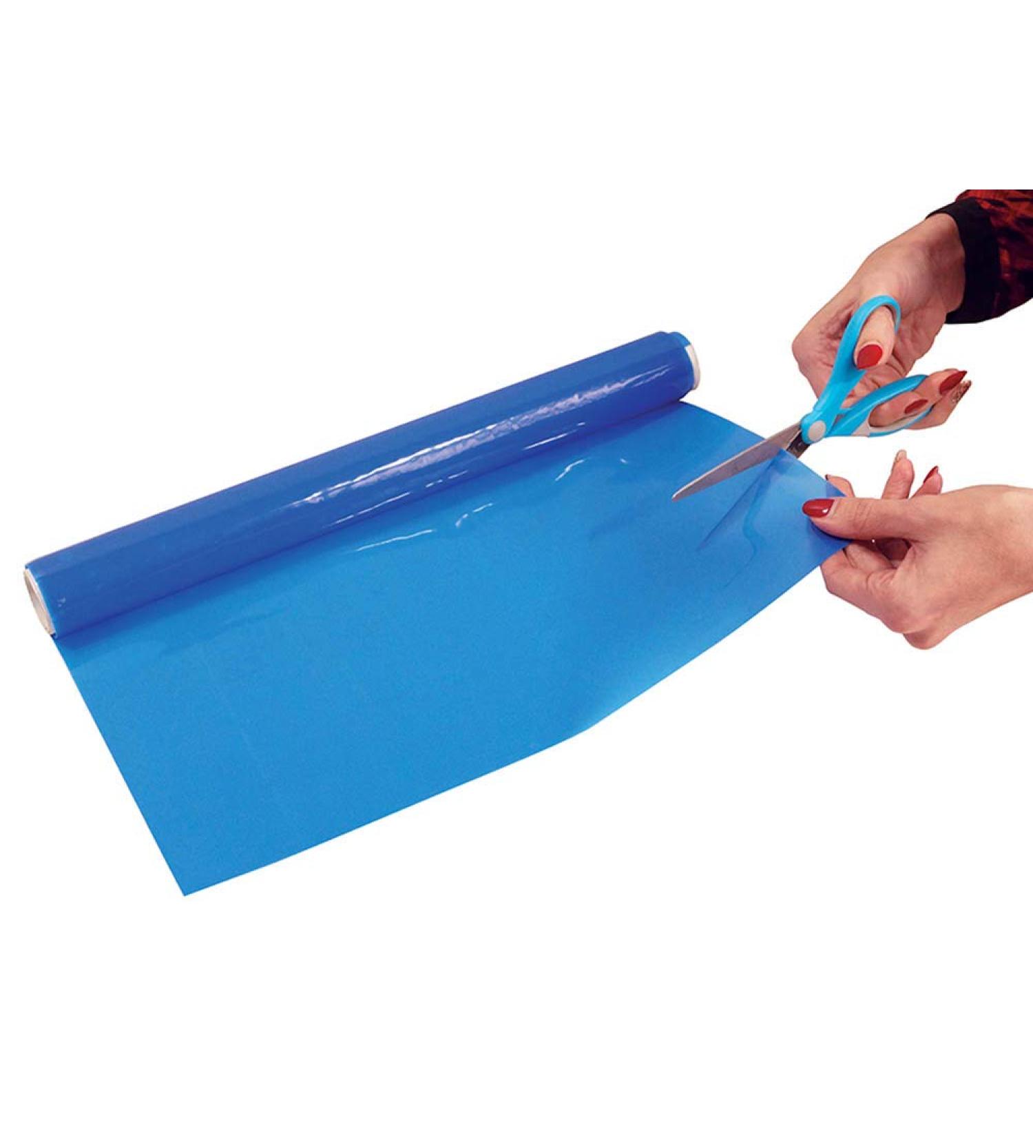 Aidapt Blue Non Slip Mat Material Roll 100 x 40 cm for use on Tables Trays Counters and Draws - Buy Online on GoSupps.com