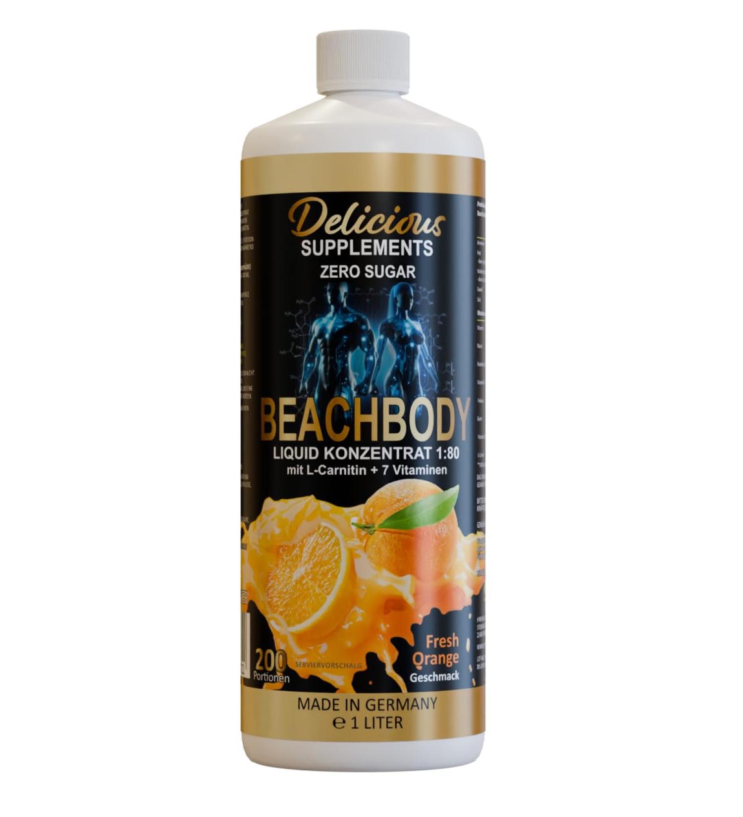 Buy Delicious Beachbody Liquid Orange | Best International Shipping & Quality Supplements - Buy Online on GoSupps.com