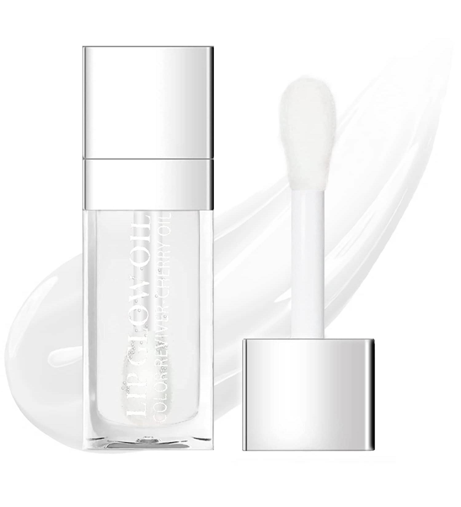 Alisesun Lip Oil Hydrating Tinted Balm Gloss Care (004 Transparent) - Buy Online on GoSupps.com