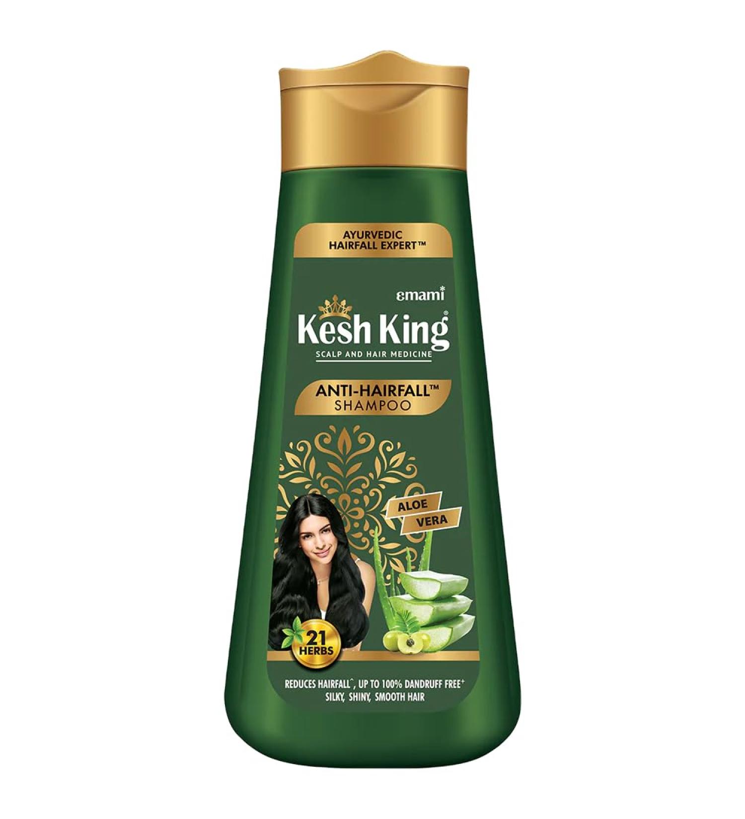 Kesh Roi Aloevera Shampooing Revitalisant Base De Plantes Pour Plus Longtemps Plus Fort Et Soyeux 300Ml De Cheveux De Regard - Buy Online on GoSupps.com