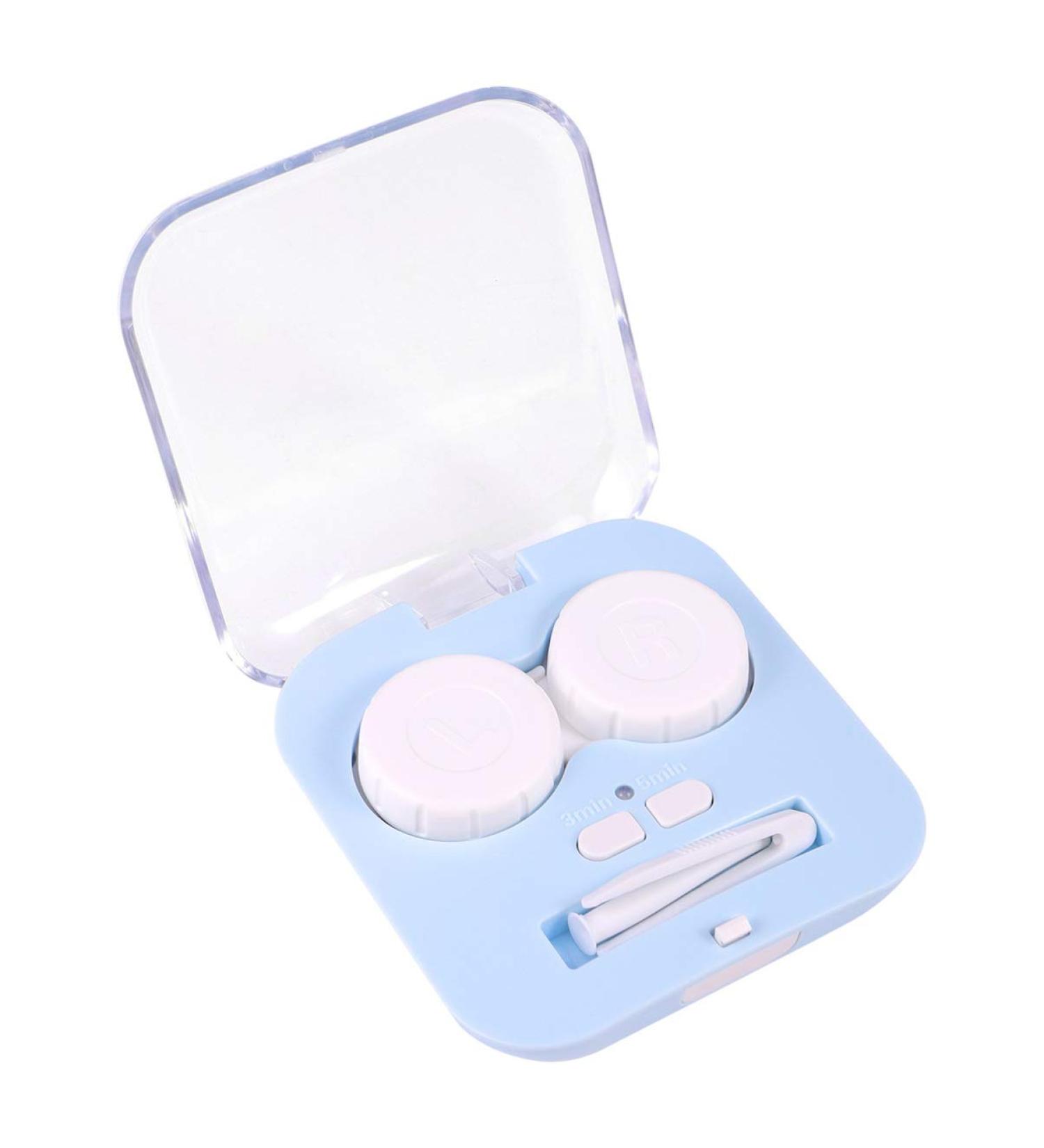 Exceart Contact Lens Cleaner Case | Colored Contact Lens Organizer & Travel Accessories - Buy Online on GoSupps.com