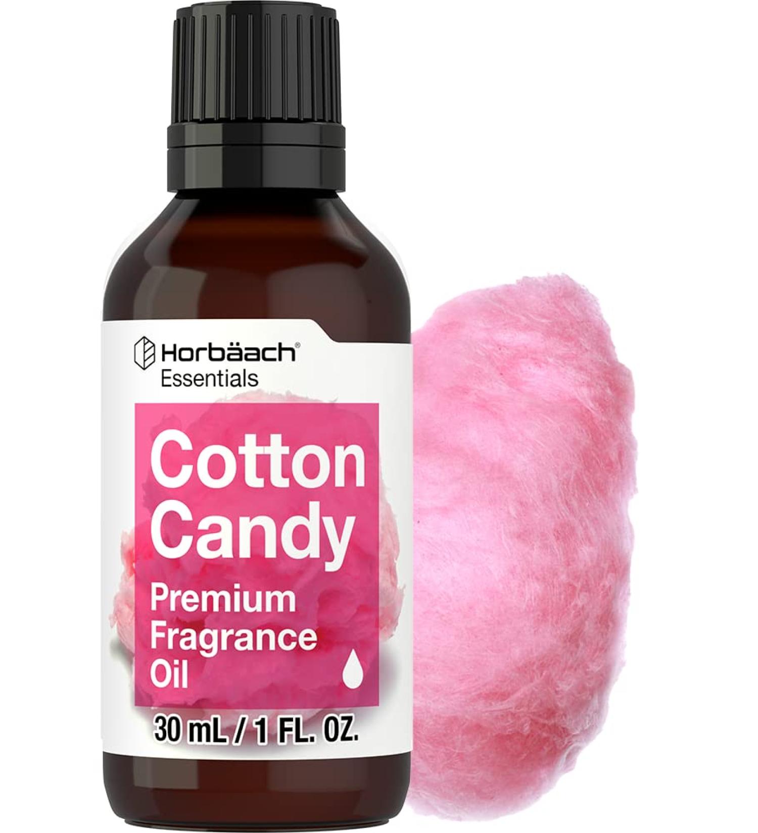 Cotton Candy Fragrance Oil - 1 fl oz (30ml) - Premium Grade for Diffusers, Candle and Soap Making - Horbaach - Buy Online on GoSupps.com