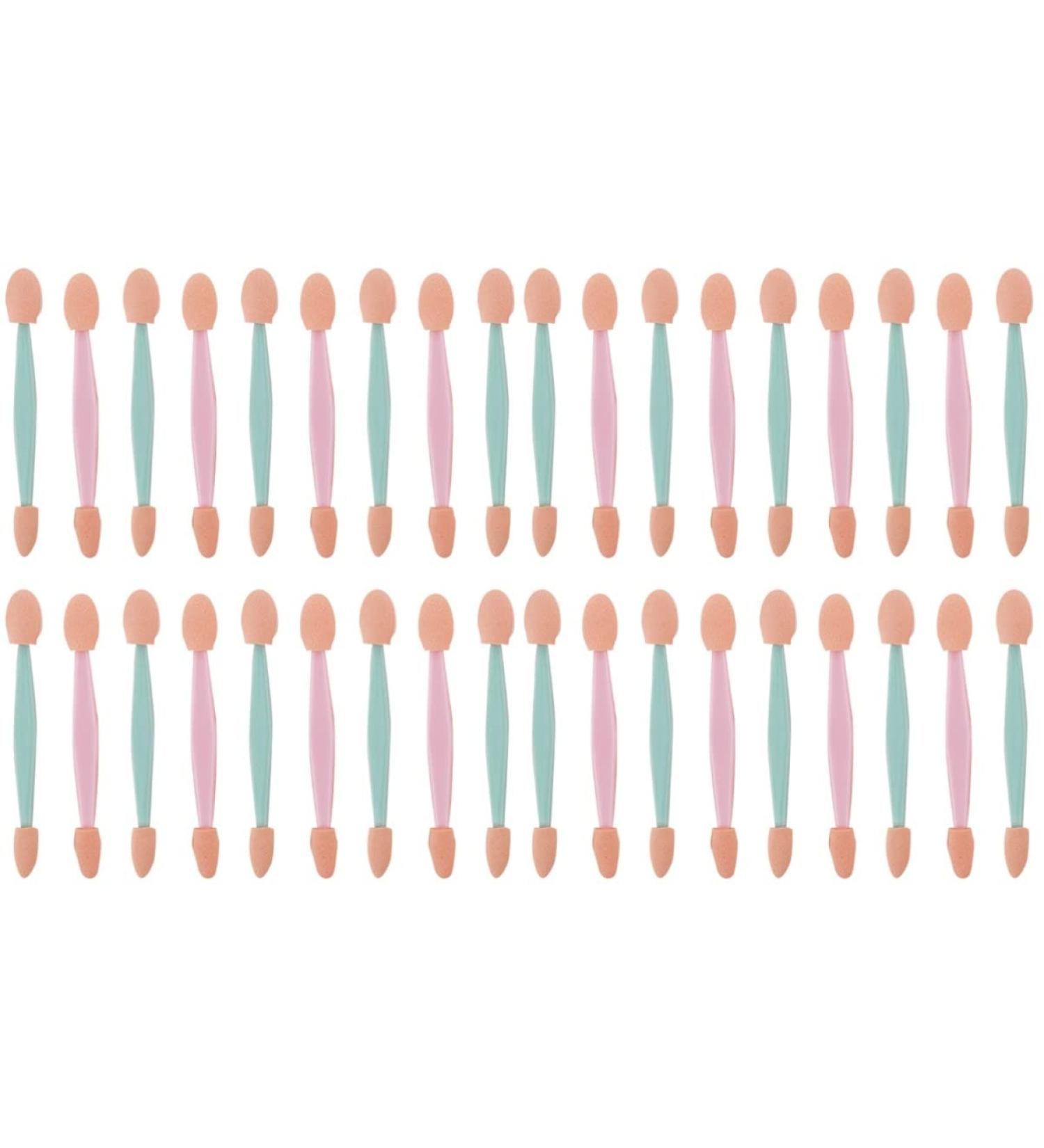 Baluue 2 Sets Eye Shadow Brush Eyeshadow Sponge Applicator Make Eyeshadow Brush Sponge Sponges Non Latex 7.4X1cmx2pcs As Shownx2pcs - Buy Online on GoSupps.com