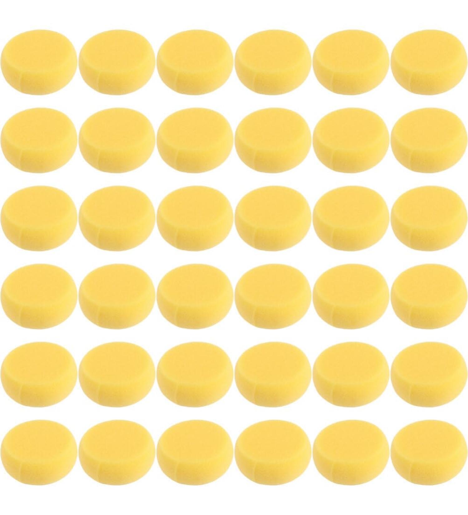 VILLCASE 36pcs Facial Cleansing Pads - Makeup Remover Sponge & Travel Puff - Gentle Skin Cleaning Pads for Girls - Buy Online on GoSupps.com