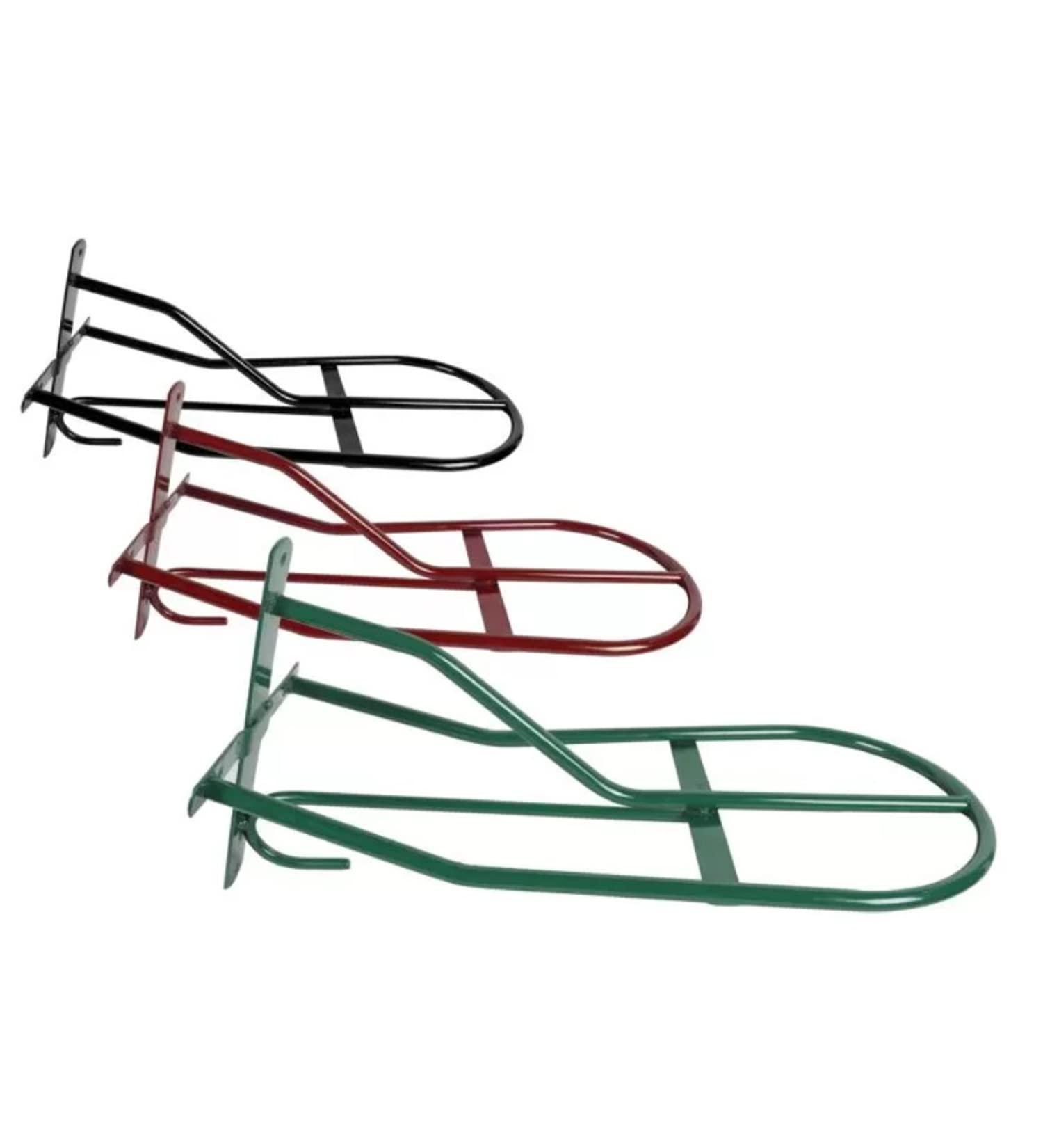 Tosoni Selleria saddle holder for English saddles saddle holder made of resistant material ideal for the stable to protect the saddle from bumps dirt and scratch (red)