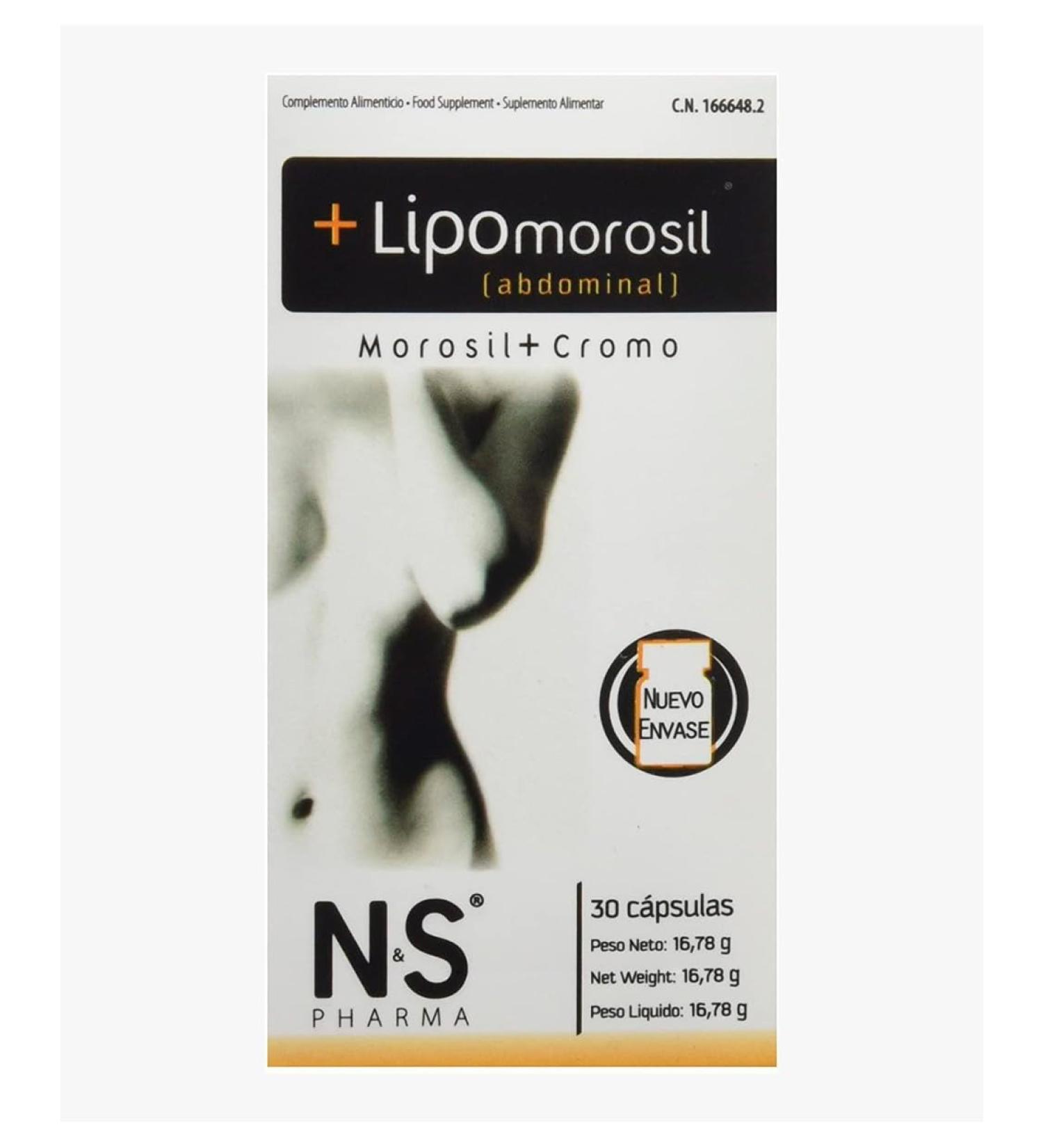 Nutricion Center Lipomorosil Abdominal Forte 30 Cap