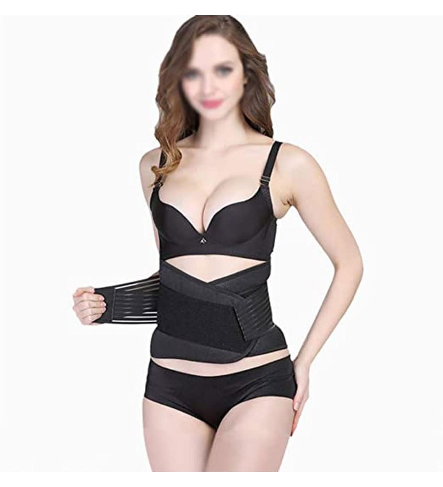 Tylxayoxa Adjustable Waist Support Belt for Men & Women - Firm Breathable Lumbar Support in Black (L/Large) - Optimal Health & Fitness Aid - Buy Online on GoSupps.com