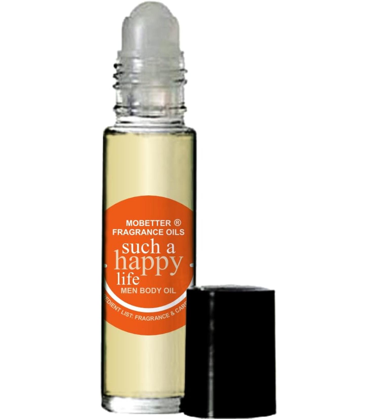 MOBETTER FRAGRANCE OILS Such a Happy Life Men Perfume Fragrance Body Oil