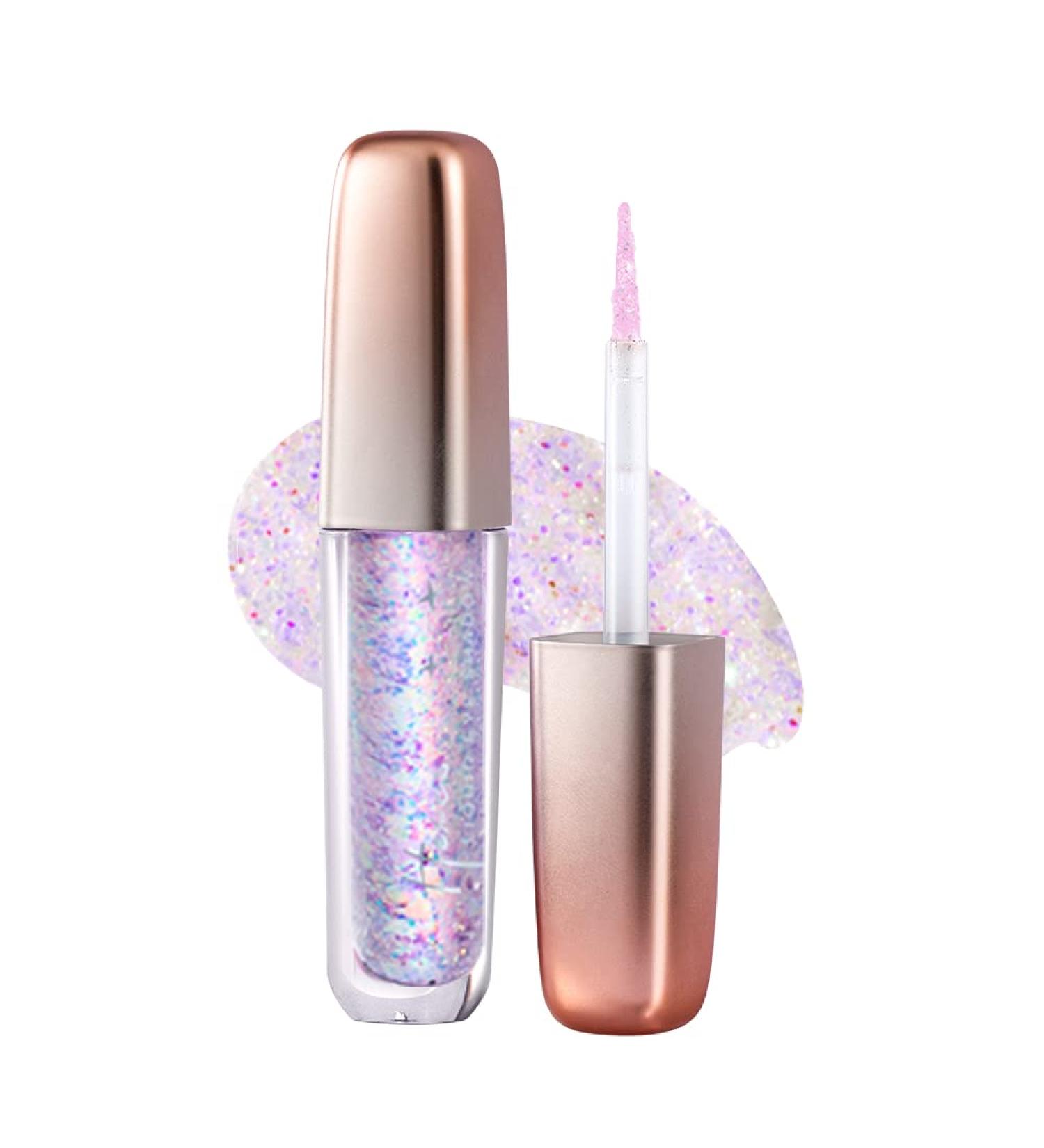 HEXZE Liquid Glitter Eyeshadow - Metallic Sparkle, Long-Lasting, Waterproof | L05 (2g) - Buy Online on GoSupps.com