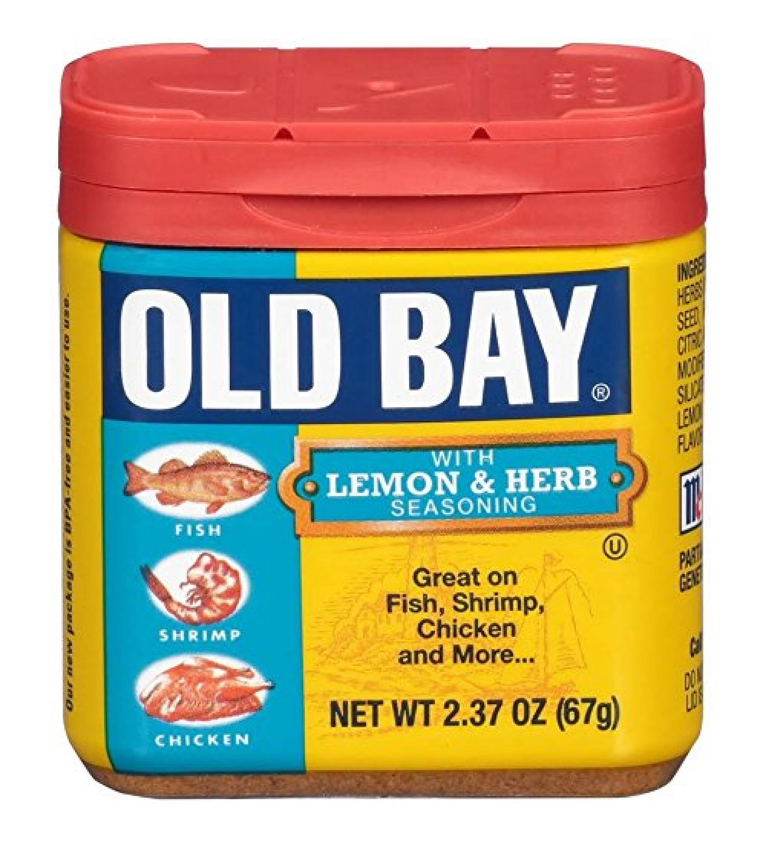 Old Bay Seasonings Lemon Herb, 2.3 oz